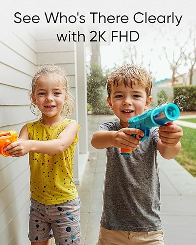 Miniatura 4 de eufy Security Timbre de video C31 con timbre adicional, 2K FHD, alimentado por batería o cable, fácil de instalar, videollamada en vivo, grabación