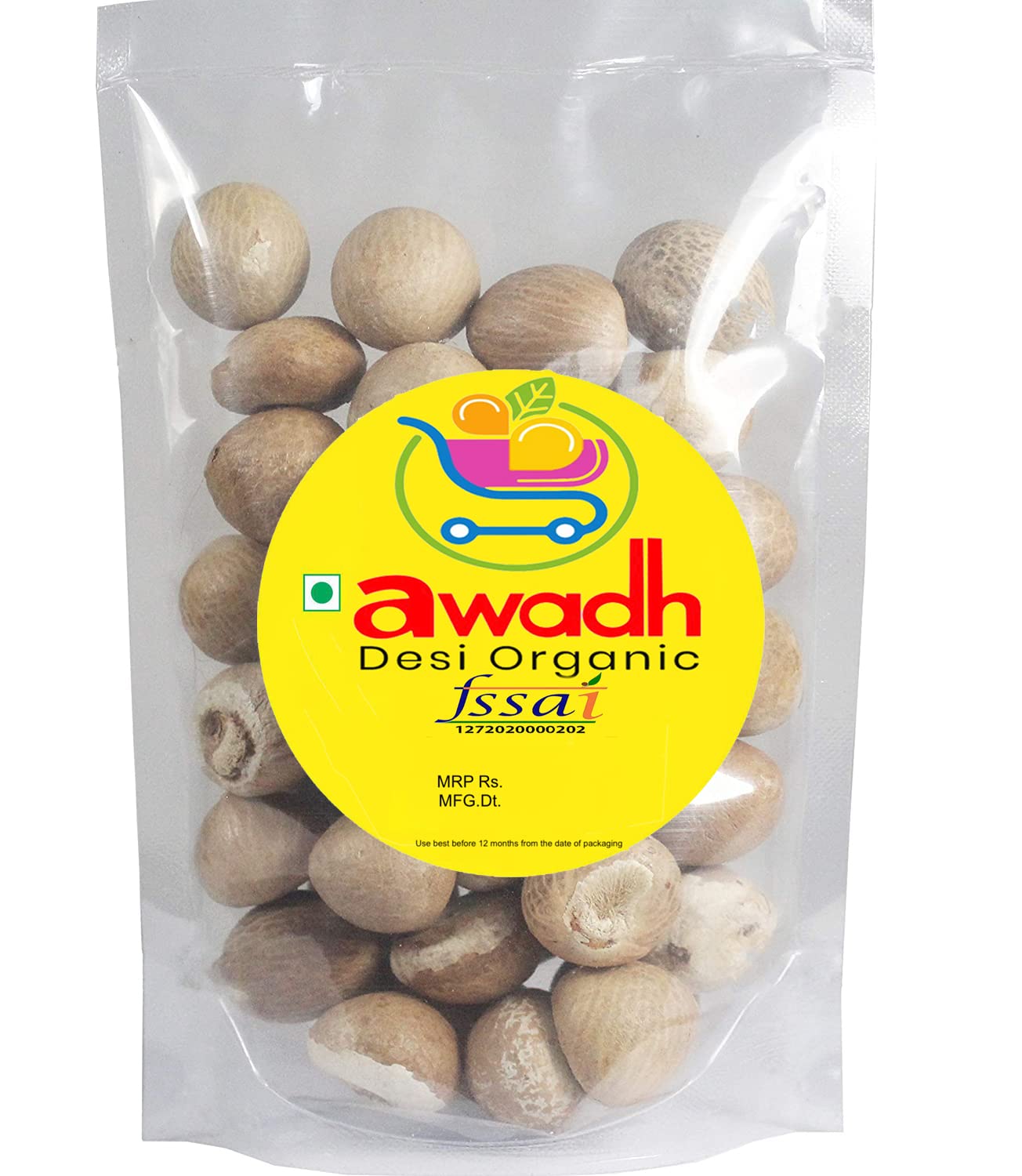AWADH-Paan Supari Puja Supari , Pooja Supari , Chaliya , Sabut Chaliya , Betel Nut, Satta Supari , Pan Supari, Sabut Supari , Whole Supari , Khadi Supari , Whole Betel Nut (100GM)