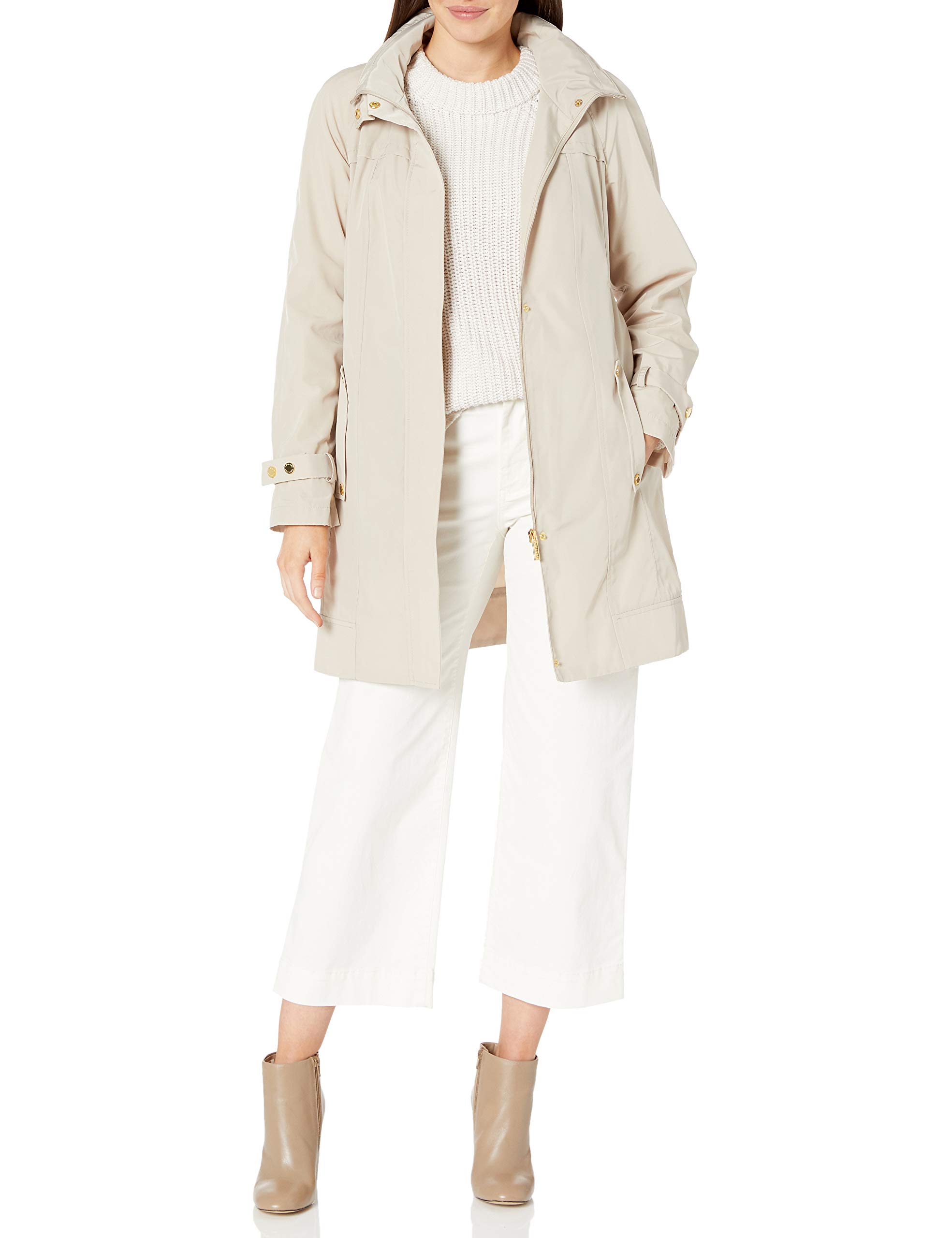 Calvin KleinWomen's Long Packable Anorak Jacket