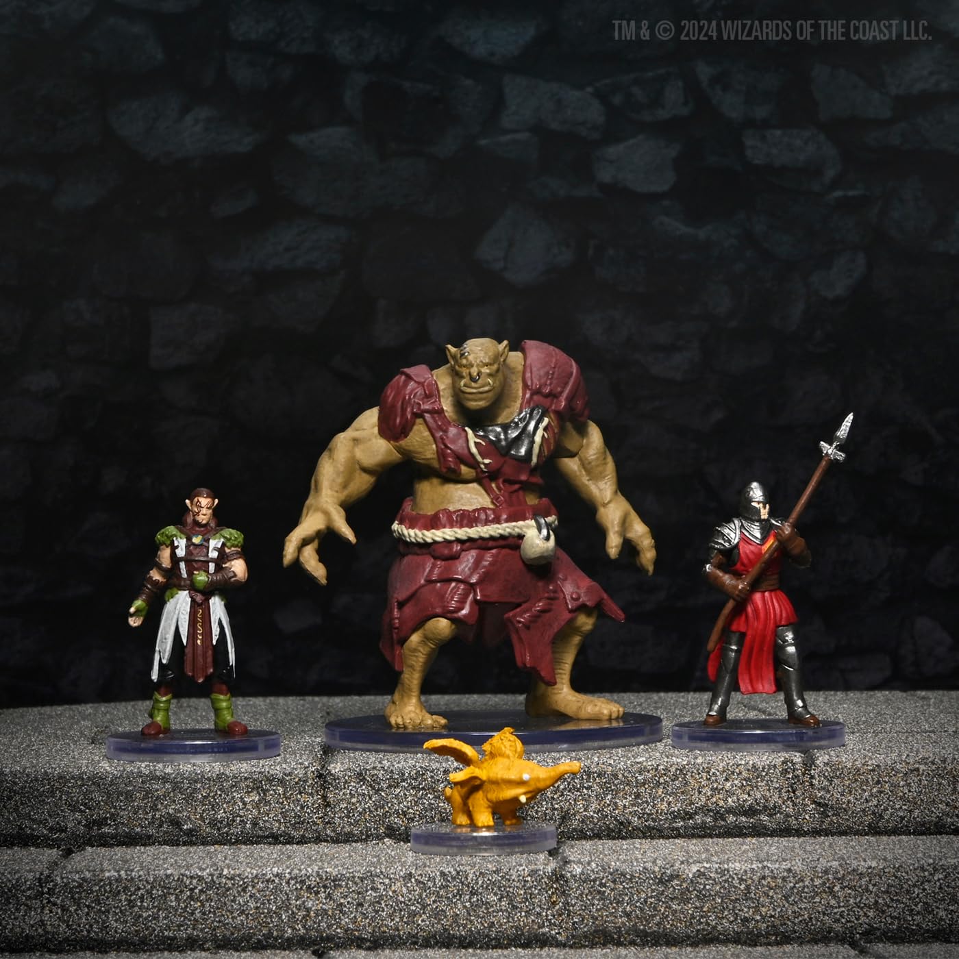 WizKids D&D Icons of The Realms: Adventures from Baldur's Gate - Booster Brick 8 ct | Include personaggi di BG3