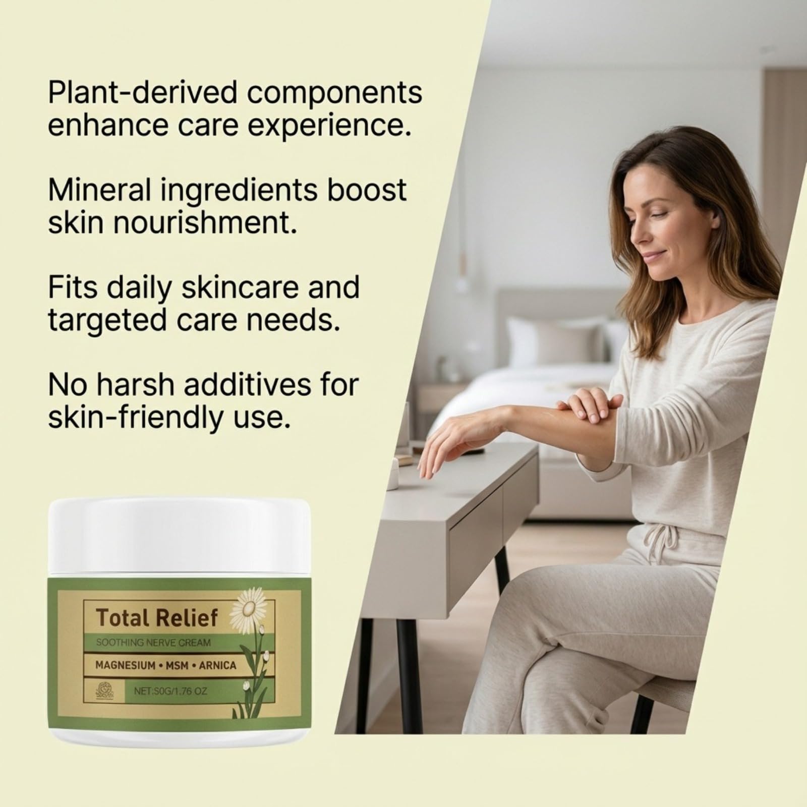 Scrub esfoliante ad alte prestazioni, balsamo lenitivo viso. Rimuove delicatamente le cellule morte, fornisce un'umidità intensa, liscia e illumina la pelle per la cura quotidiana del viso e del corpo