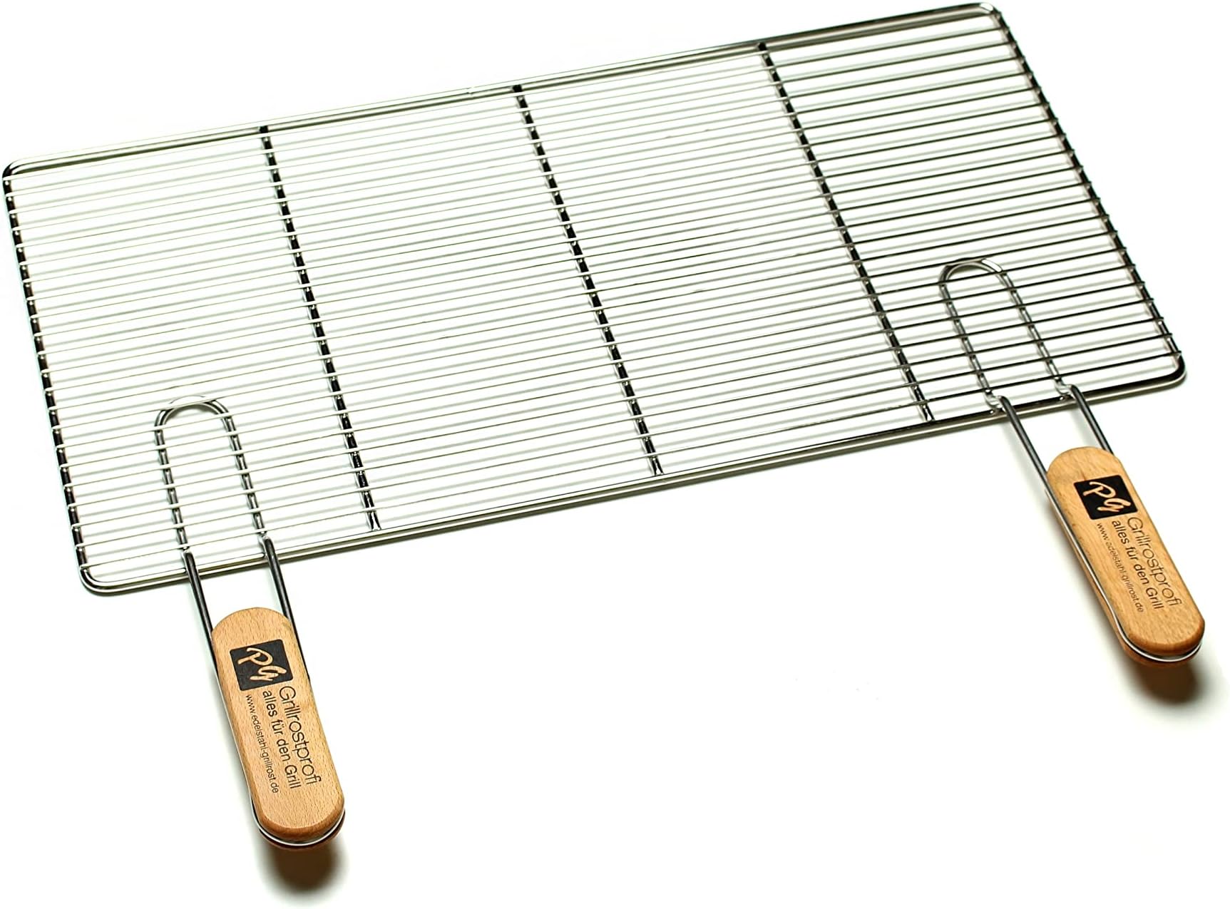 HeRo24 Edelstahl Grillrost 44,5 cm 4/3 mm für Kugelgrill 45-46-47 cm