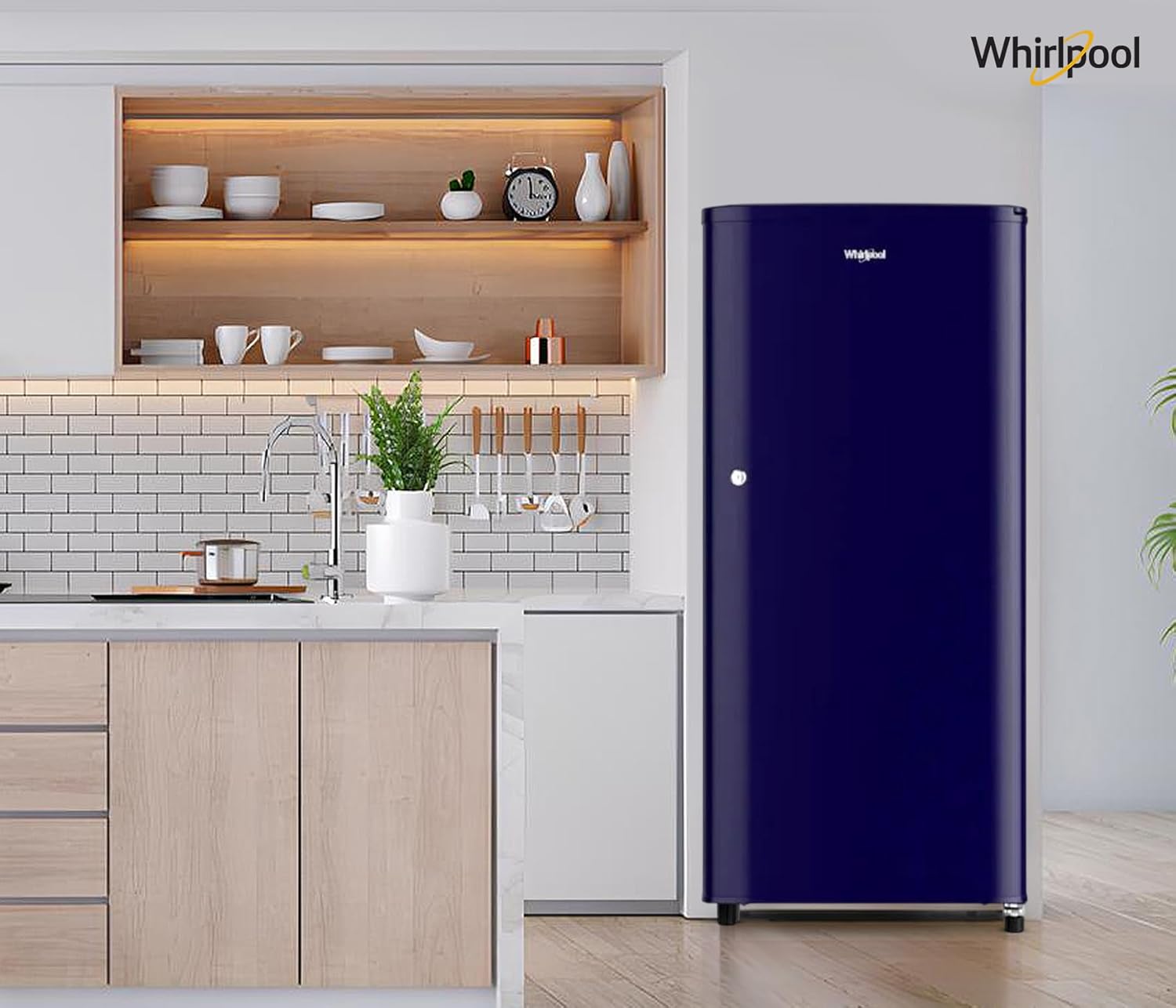 Whirlpool 184 L 2 Star Direct-Cool Single Door Refrigerator (205 WDE CLS 2S SAPPHIRE BLUE-Z, Blue,2023 Model) - Image 11