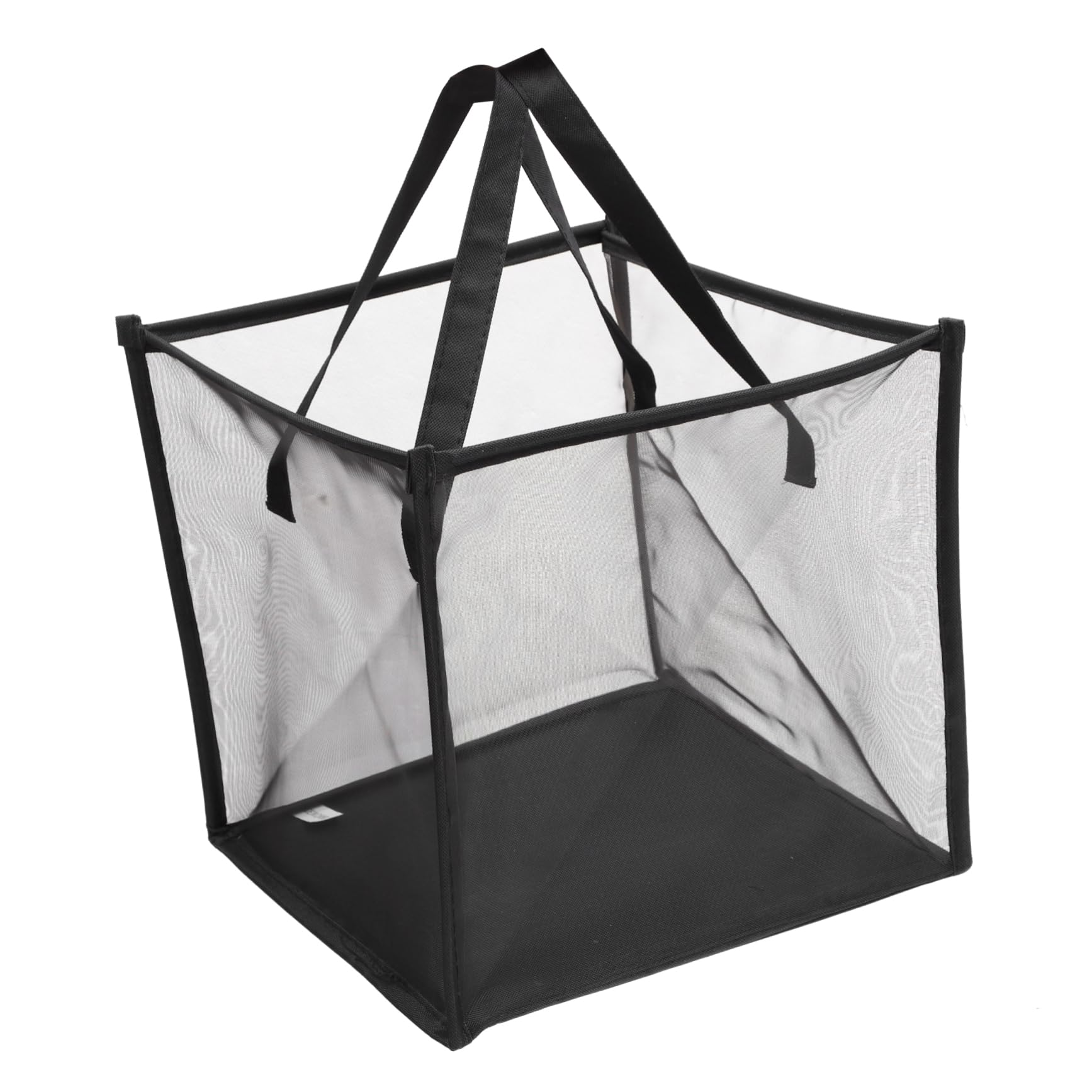 Cabilock Laundry Boys and Girls Basket Mesh Laundry Hamper Bag Portable Folding Hamper for Toys Sports Dorms