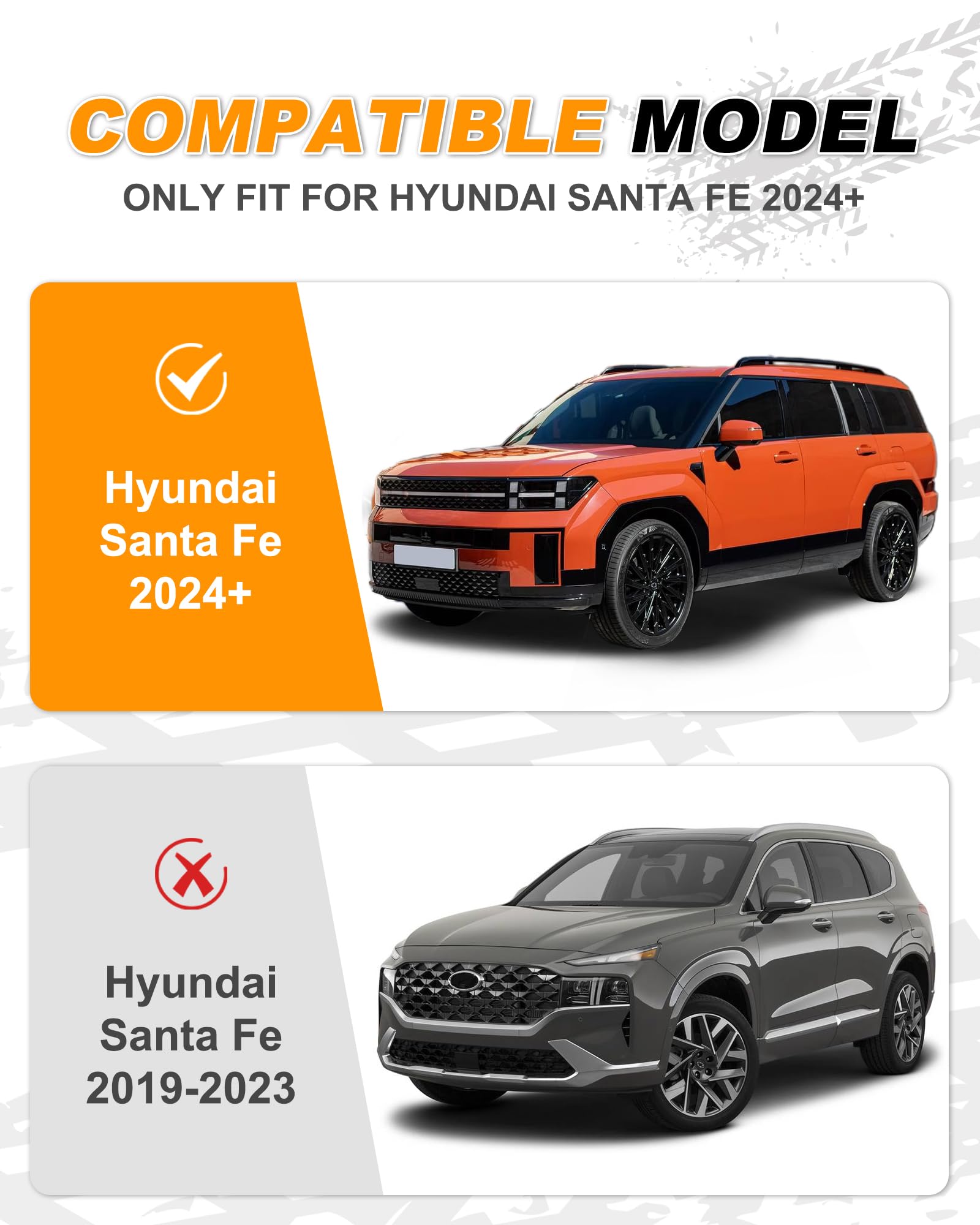 Snapklik.com : Upgraded Roof Rack Cross Bars Fit For 2024 2025 Hyundai
