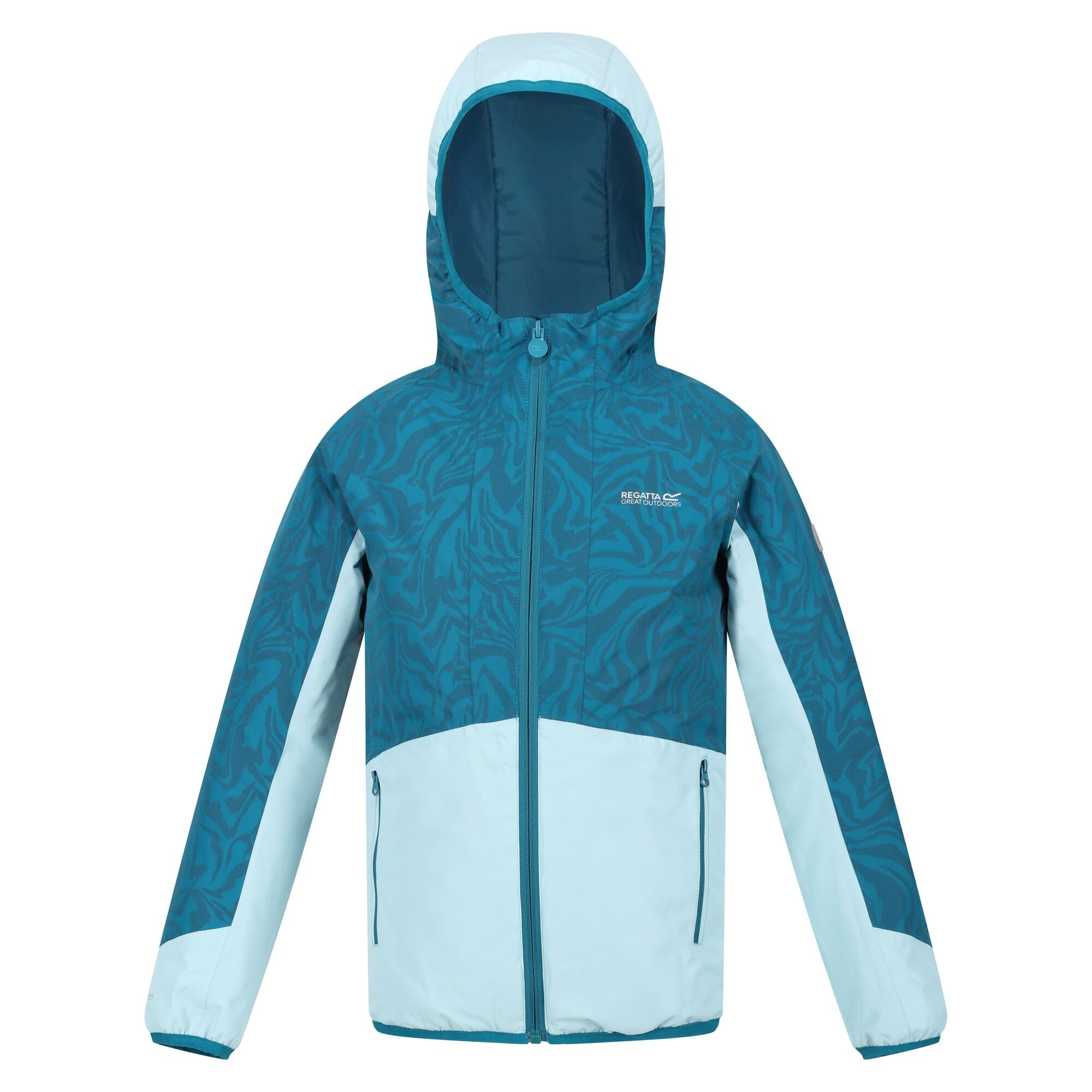 Regatta Boys Isotex 'Volcanics Vii' Reflective Waterproof Jacket Blue Size 3-4 Years Kids