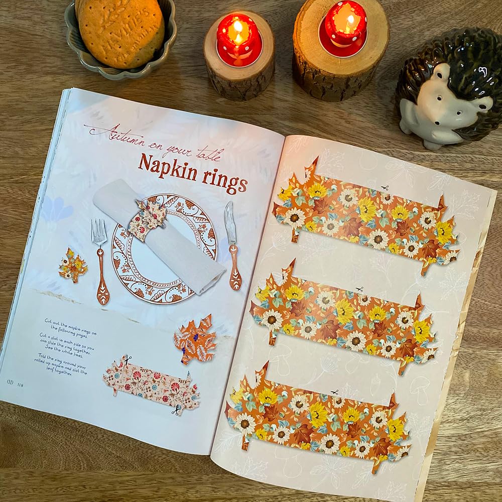 Daphne's Diary Magazyn #7 2024 (niemiecki) | kreatywny podręcznik do rzemiosła artystycznego | interaktywny dziennik do uważności, kolorowania, sztuki, gotowania, podróży | pełen kreatywnych