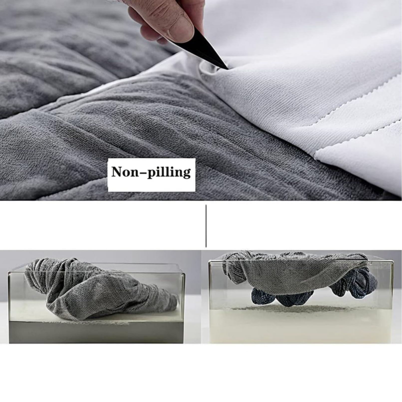 Kopfteilbezug Aus Velours - Elastischer Bezug Für Einzelbett Bis King-Size