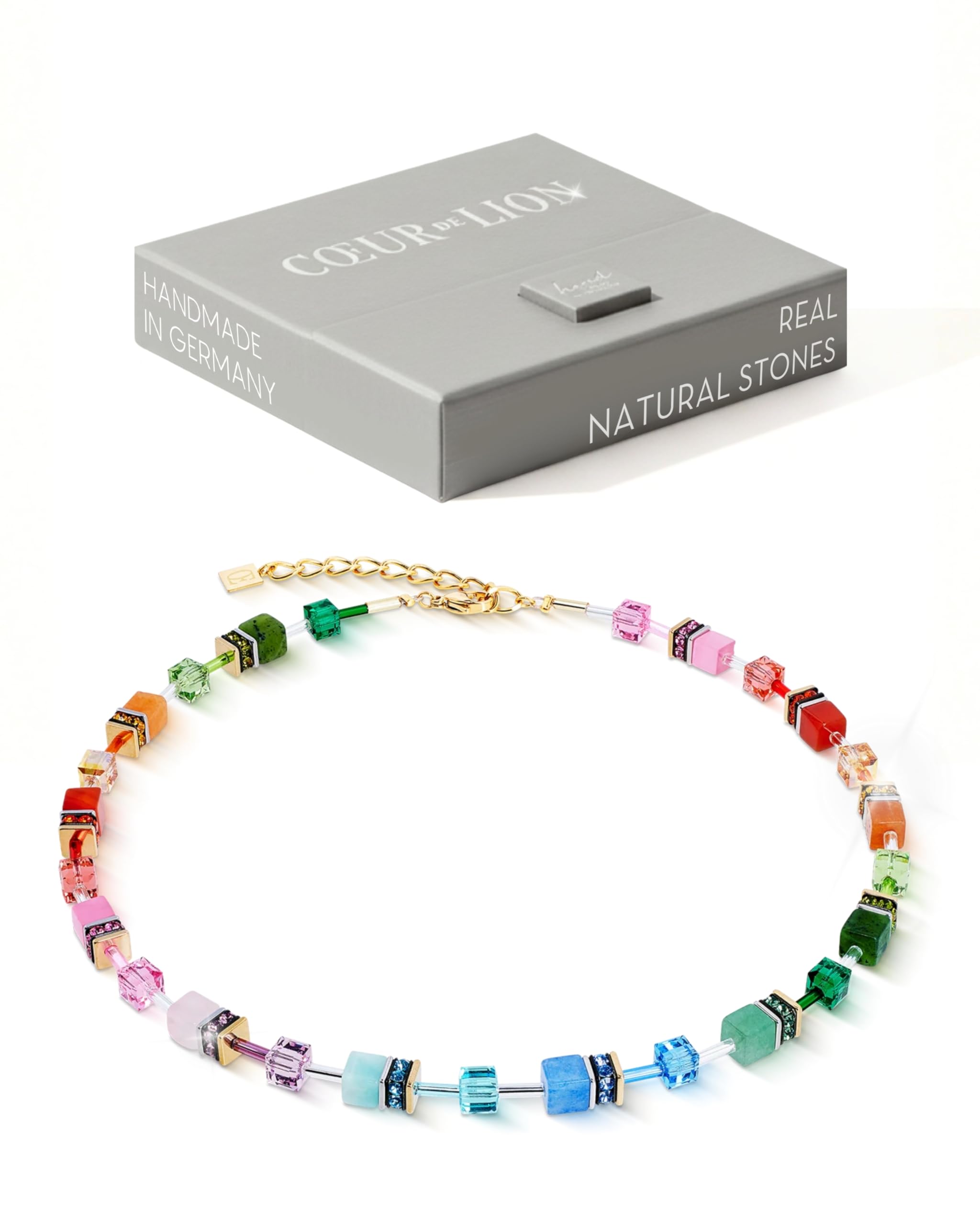 Coeur de Lion GeoCUBE® Iconic Precious naszyjnik