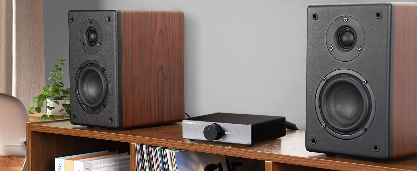 AIYIMA A07 MAX HIFI パワーアンプ TPA3255 クラスD 2チャンネル