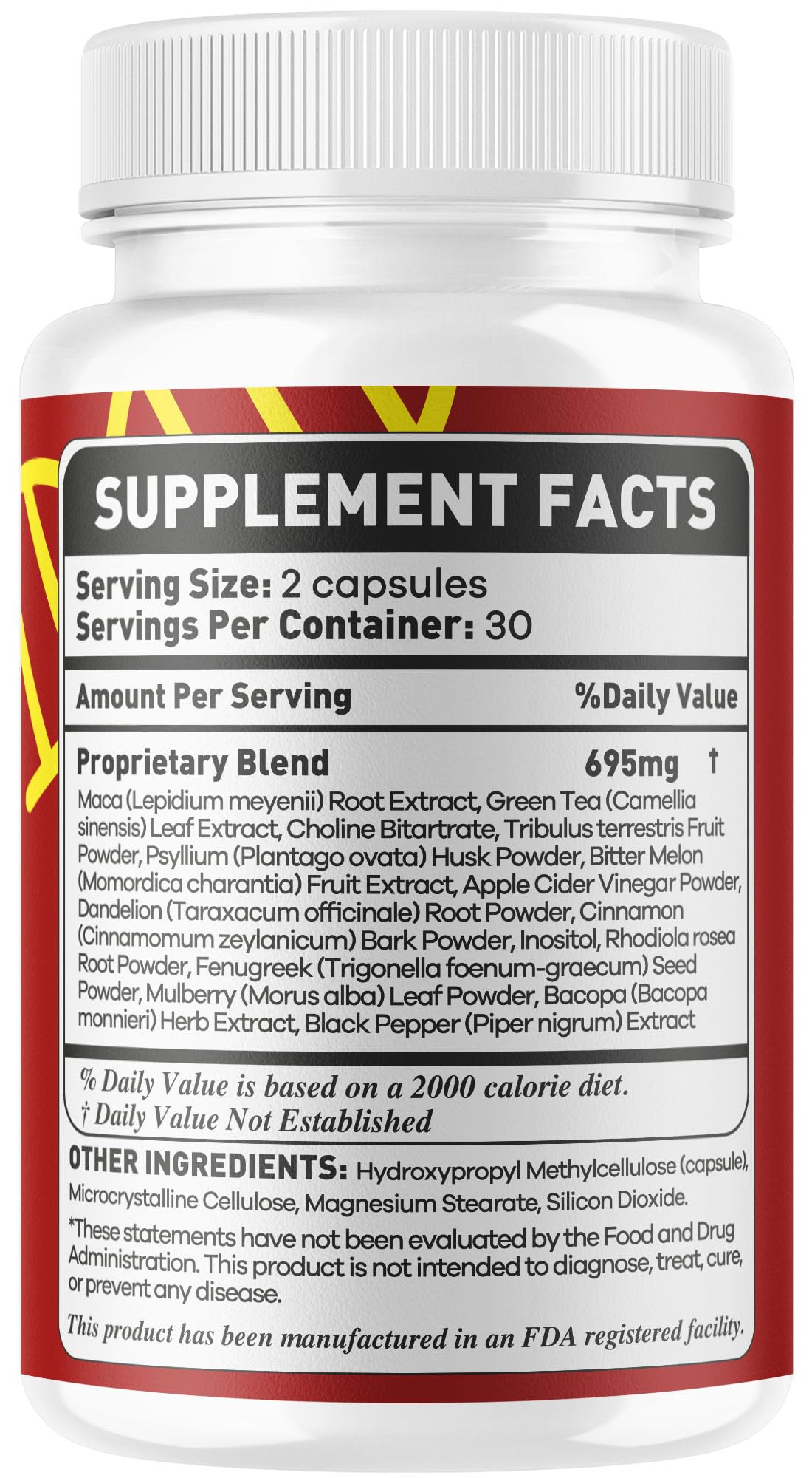 Gluco Health Capsules - GlucoHealth Support Pills Premium Plus All Natural Ingredients Advanced GlucoHealth Formula Maximum Strength for Overall Health & Wellness, 60 Capsules for 1 Month — Amazon image 7
