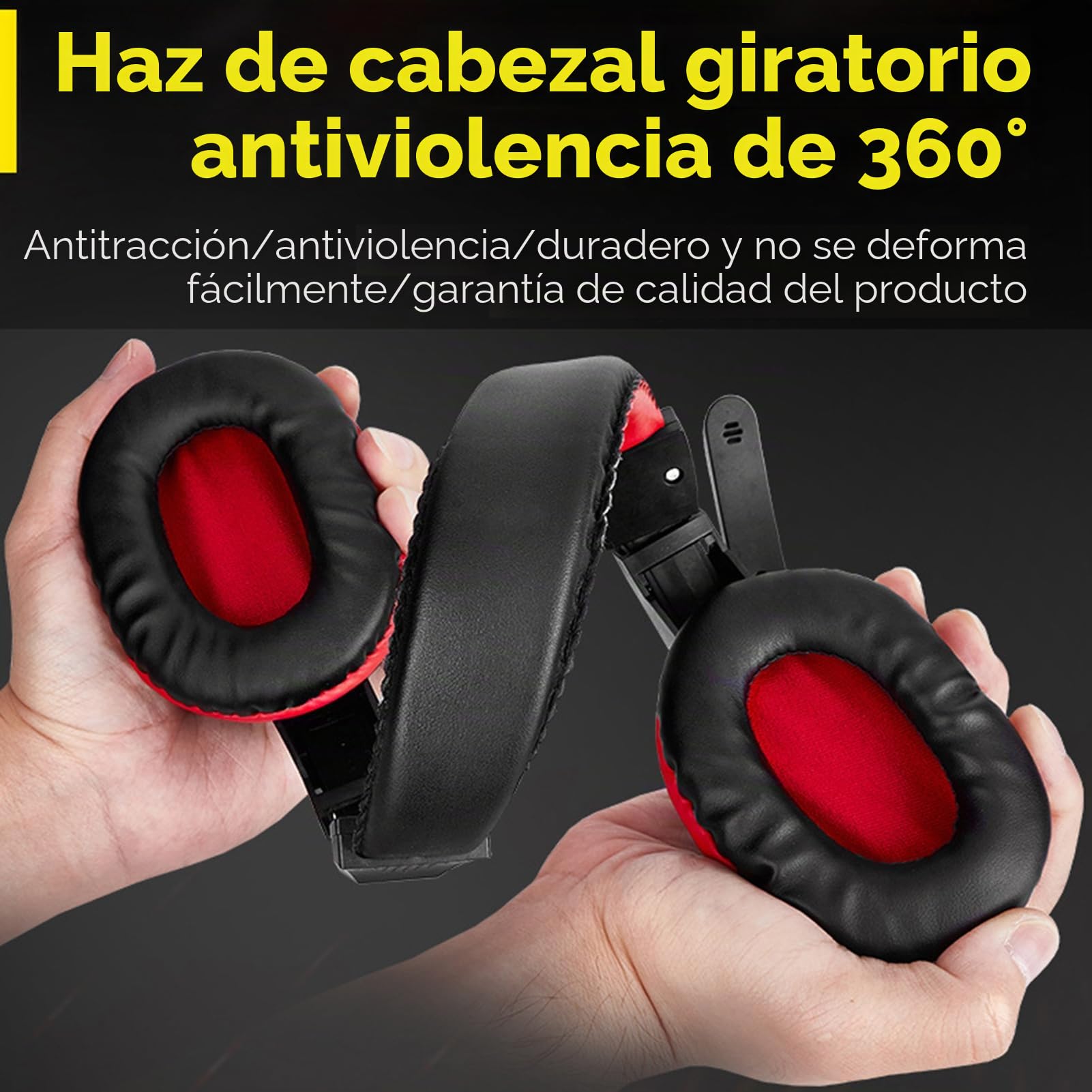 docooler Auriculares de juego con teclado y ratón combinados con alfombrilla para ratón, auriculares para juegos 1000 con ratón retroiluminado de colores de alta velocidad de movimiento con micrófono