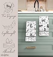 Vista 6 de Karma Gifts Boho paños de cocina - Abeja