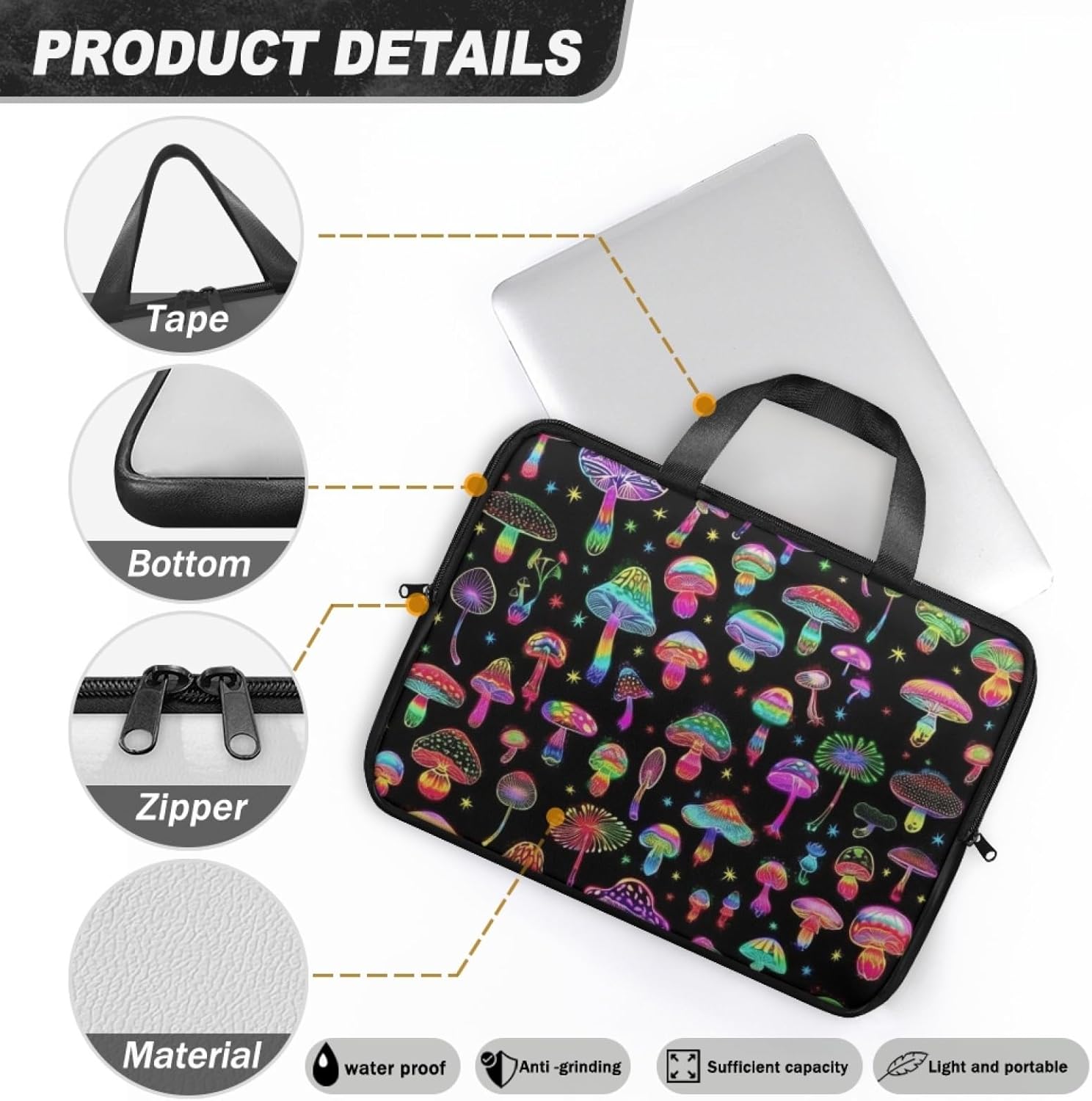 Laptop Bag for Women Men Computer Bag