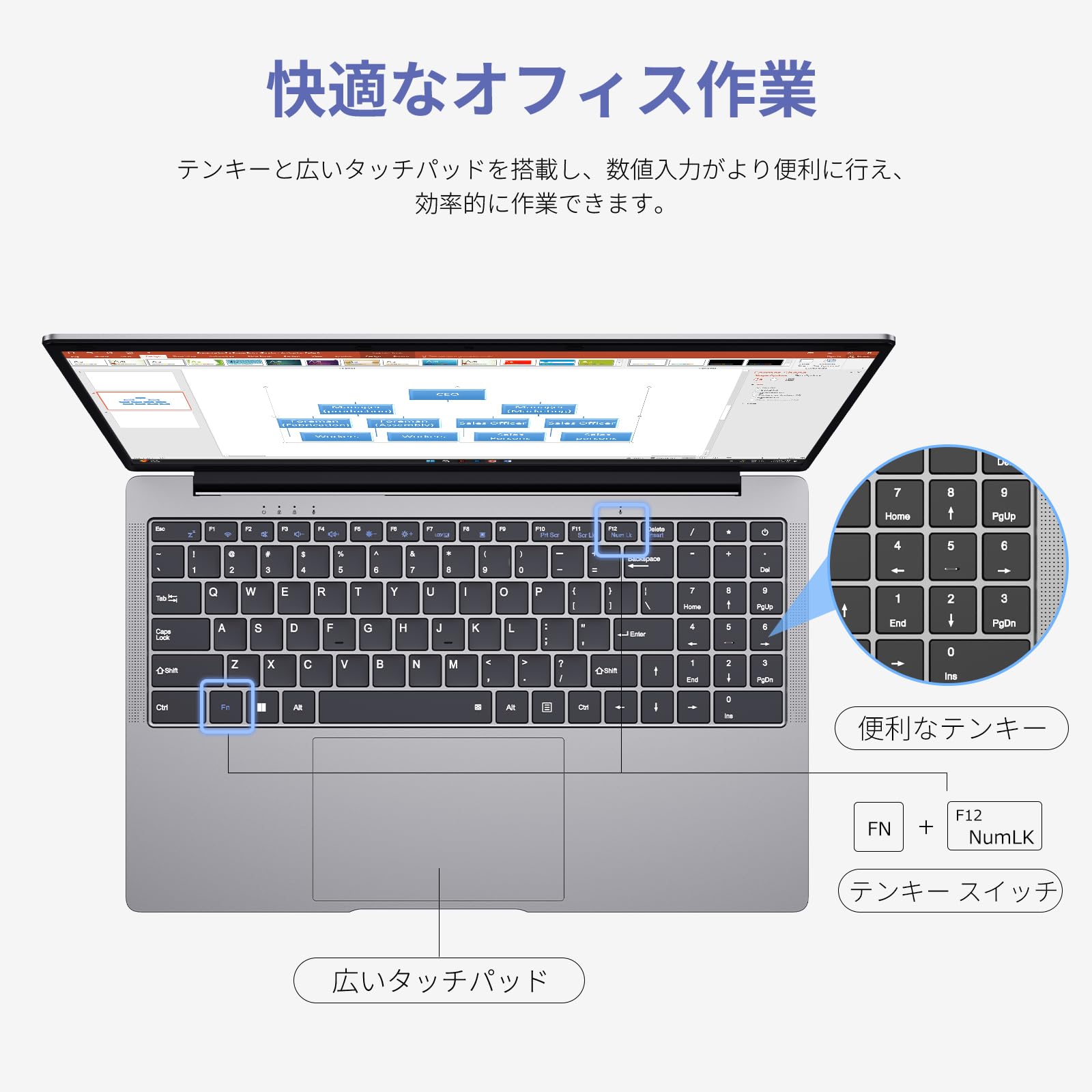Amazon.co.jp: EYY ノートパソコン office 搭載 Win11 Pro 15.6型