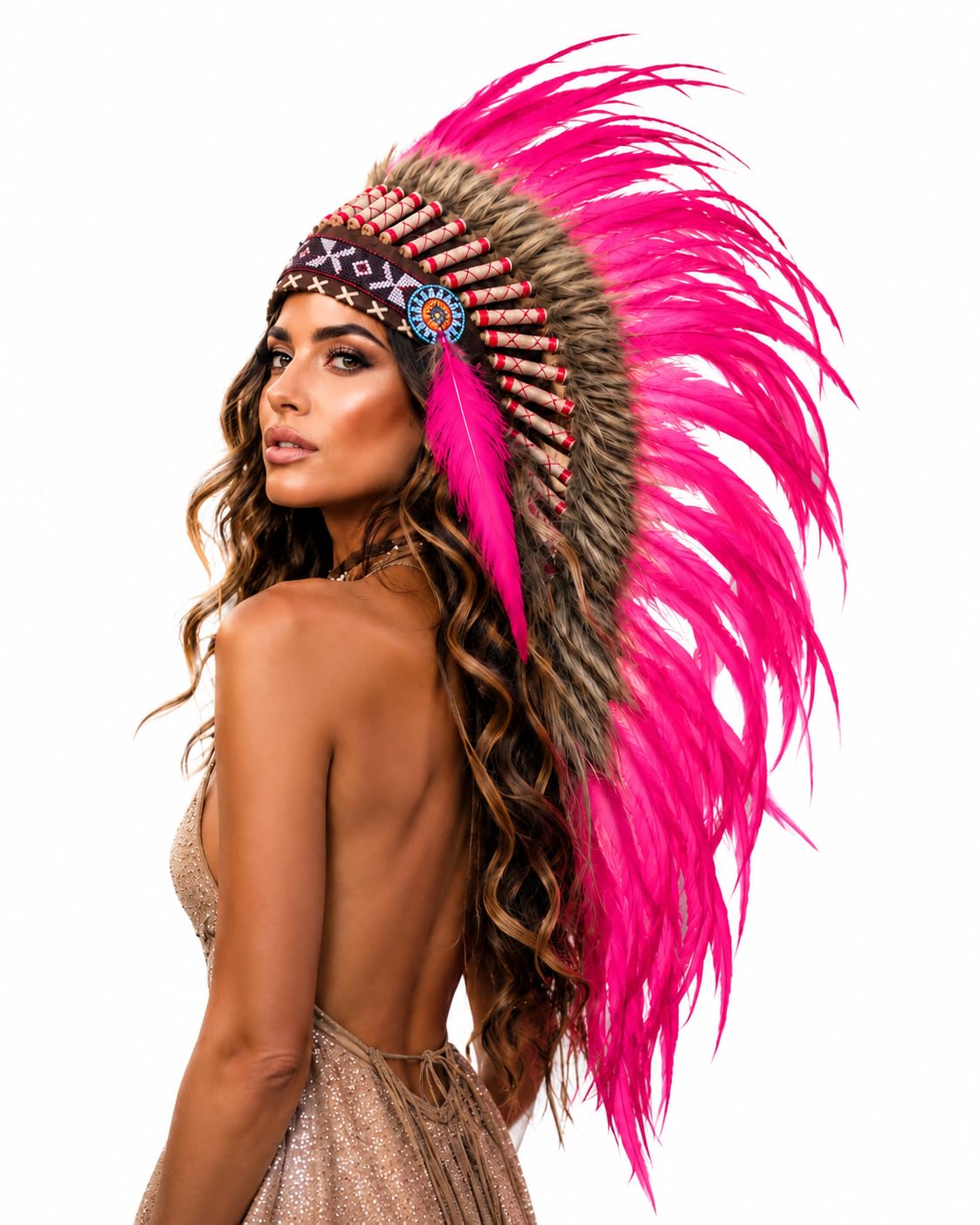 The World of Feathers Medium Headdress