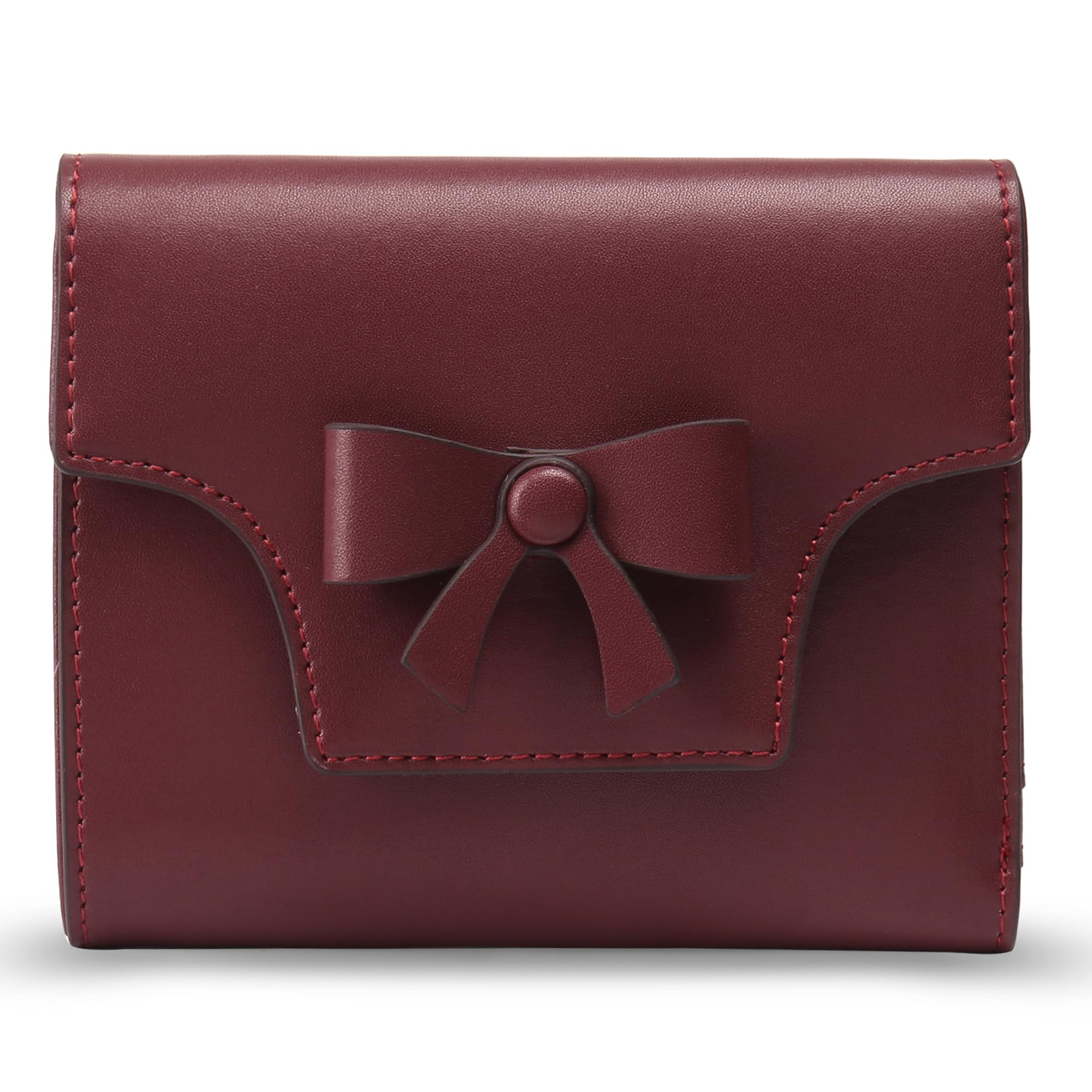 Small Wallet for Women Cute Bifold RFID Credit Card Holder Ladies Leather Wallets with Zipper Coin Pocket