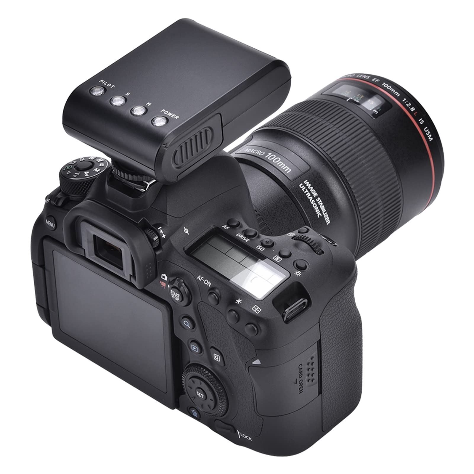 Mini Flashlight Portable Digital on Camera Flash Speedlite Bright and Soft Light Hot Shoe Mount Flashlight for DSLR Cameras