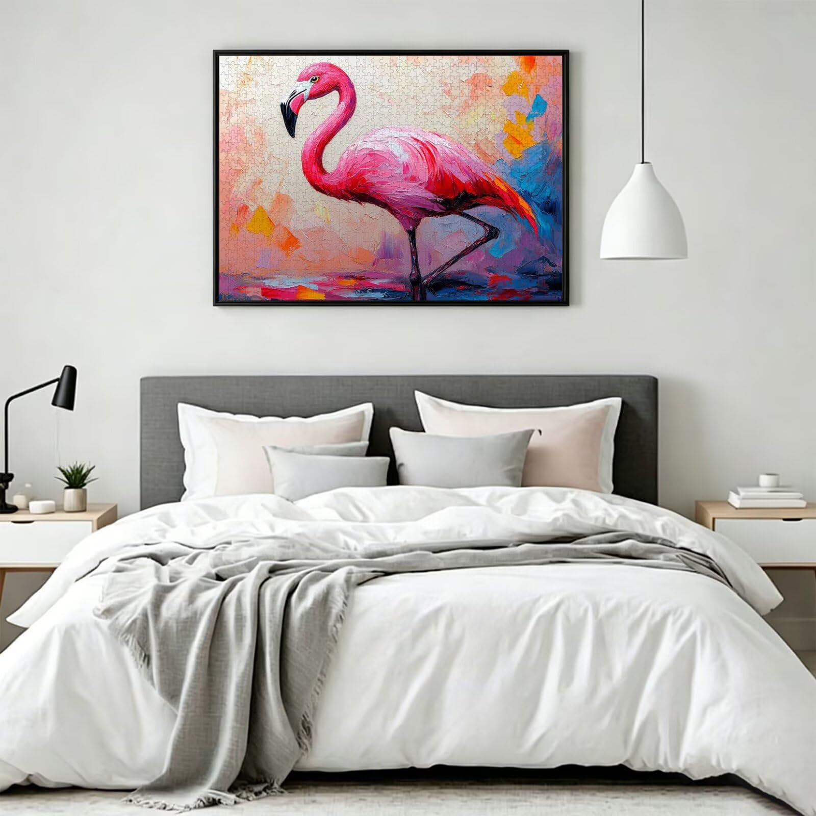Puzzle 1500 Pezzi Flamingo Puzzle Adulti, Gioco Educativo, n-334 | Jigsaw Puzzles astratto, Impossibile Difficile Sfida, Classici Gioco Familiare, Giochi Divertenti, Idee Regalo