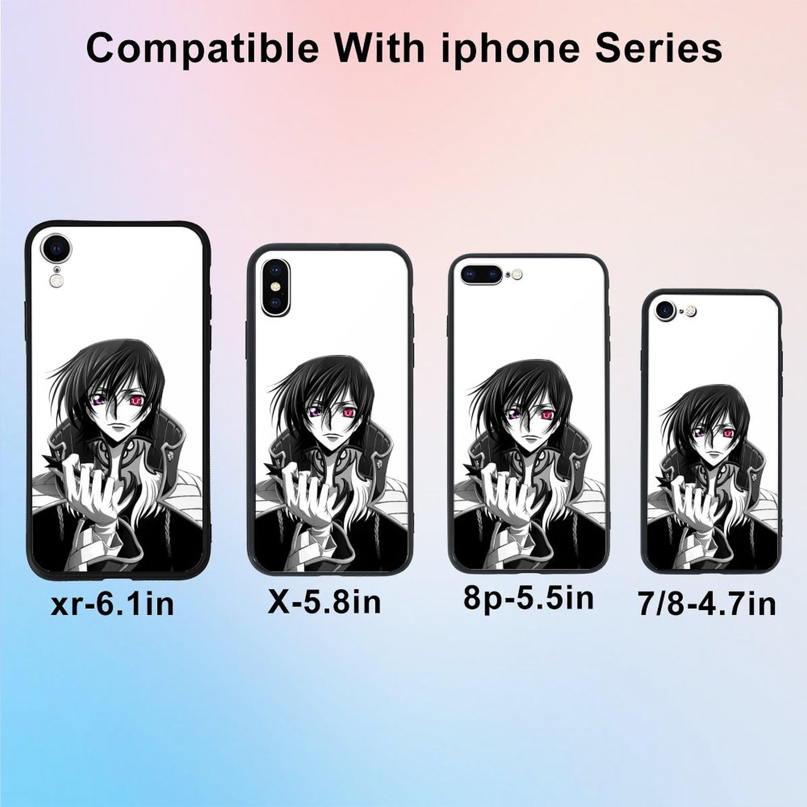 Amazon.co.jp: iPhone X/XS ケース コードギアス 反逆のルルーシュ