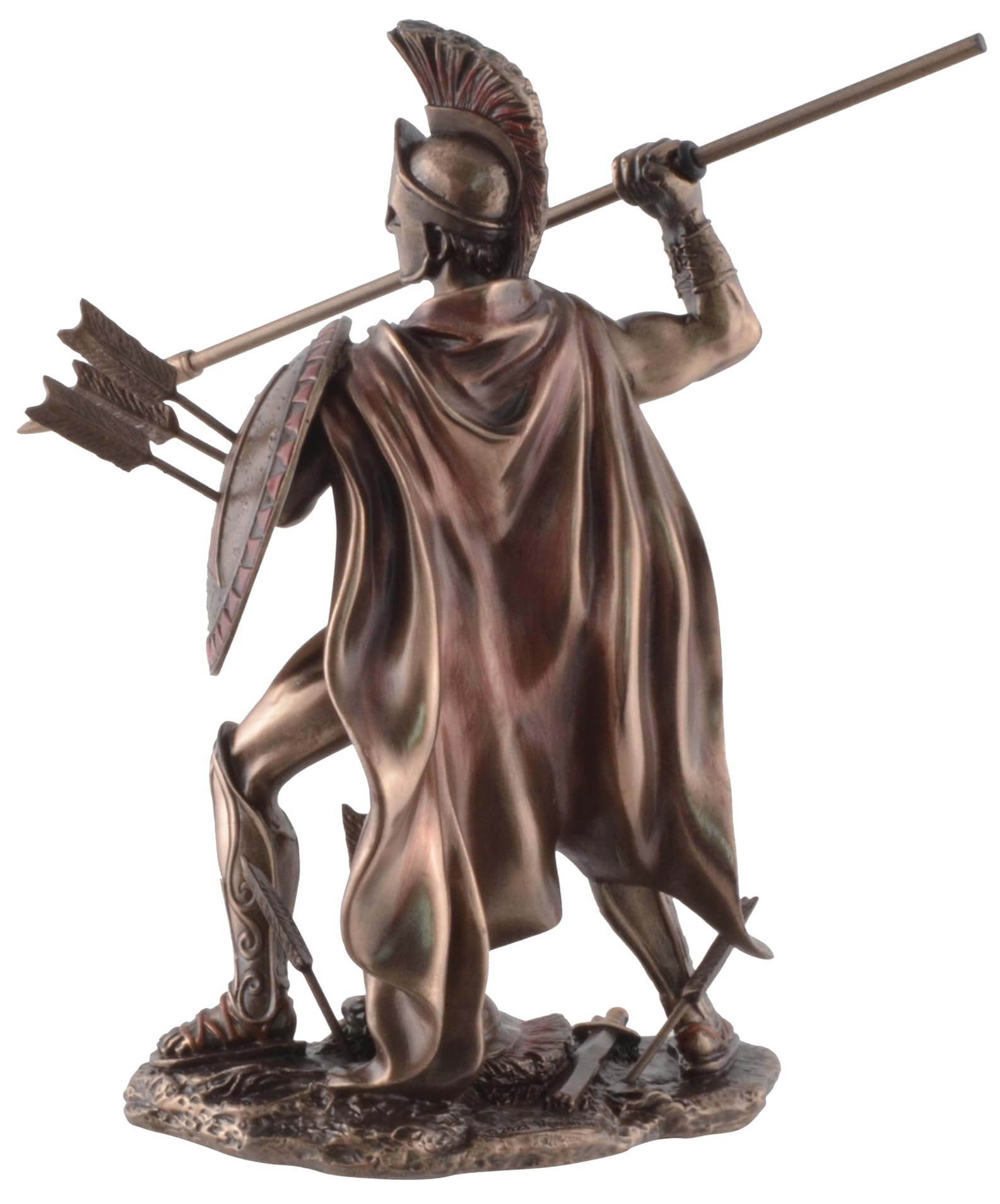 Leonidas Holding a Spear statue Veronese Design