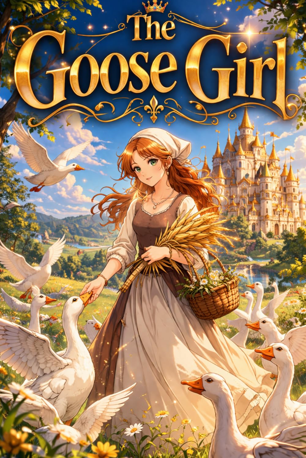 The Goose Girl: Princess Story About Courage Identity Truth and Justice Classic Grimm Fairy Tale Full of Magic and Adventure