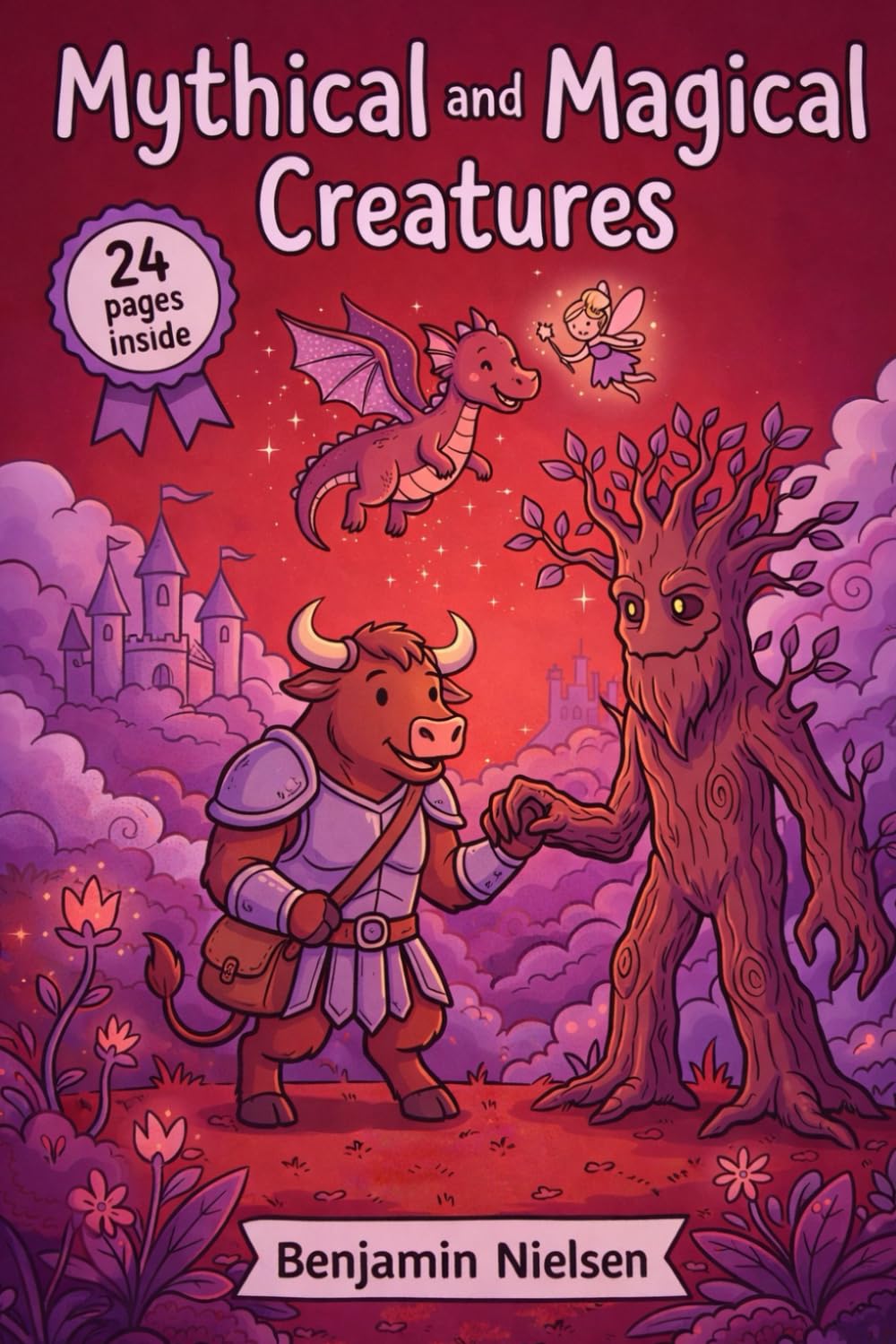 Mythical and Magical Creatures: A Coloring Book Full of Magic for kids 4-8 (FANTASY CREATURES)