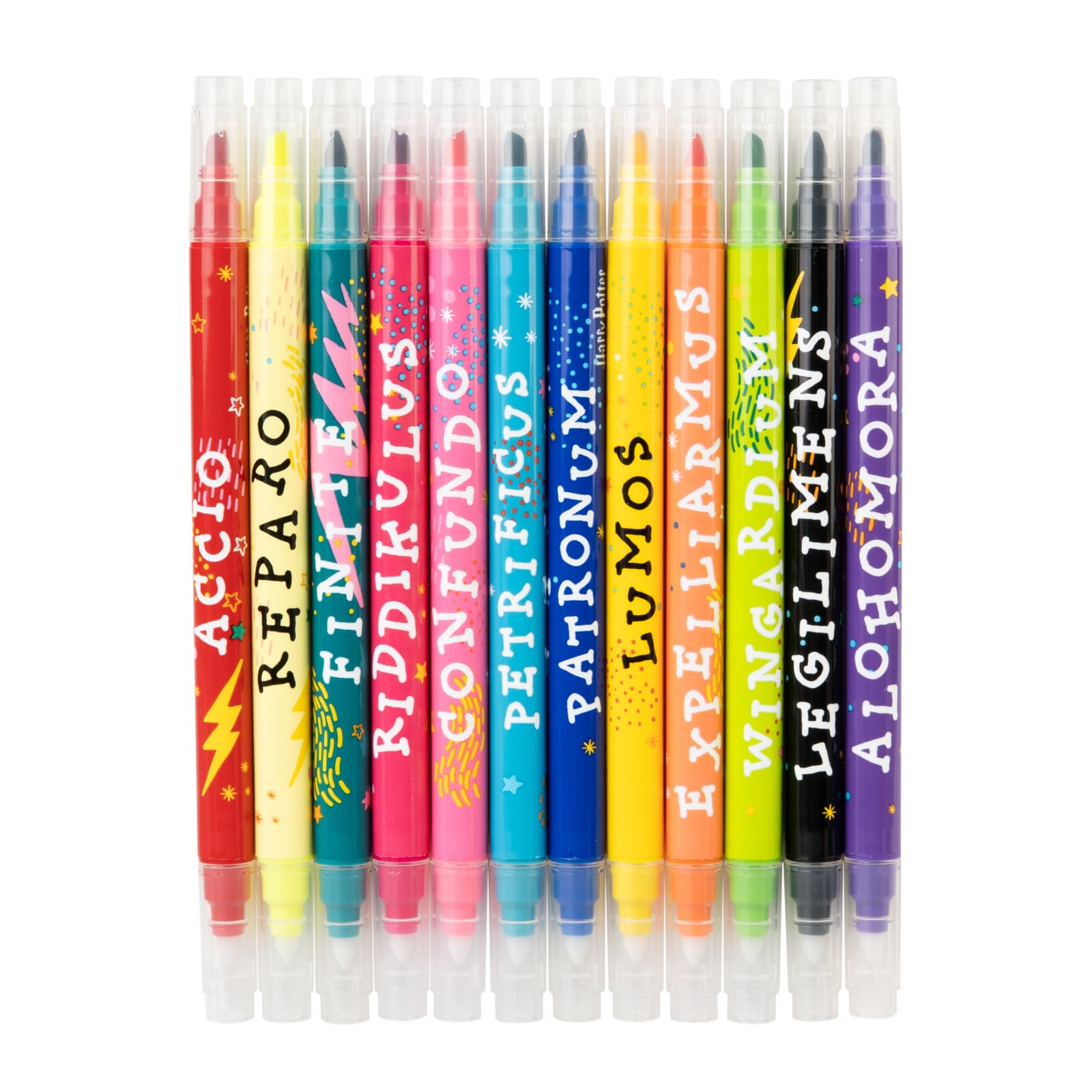 Grupo Erik Harry Potter Set of 12 Erasable Colouring Pens - Gifts, Merch