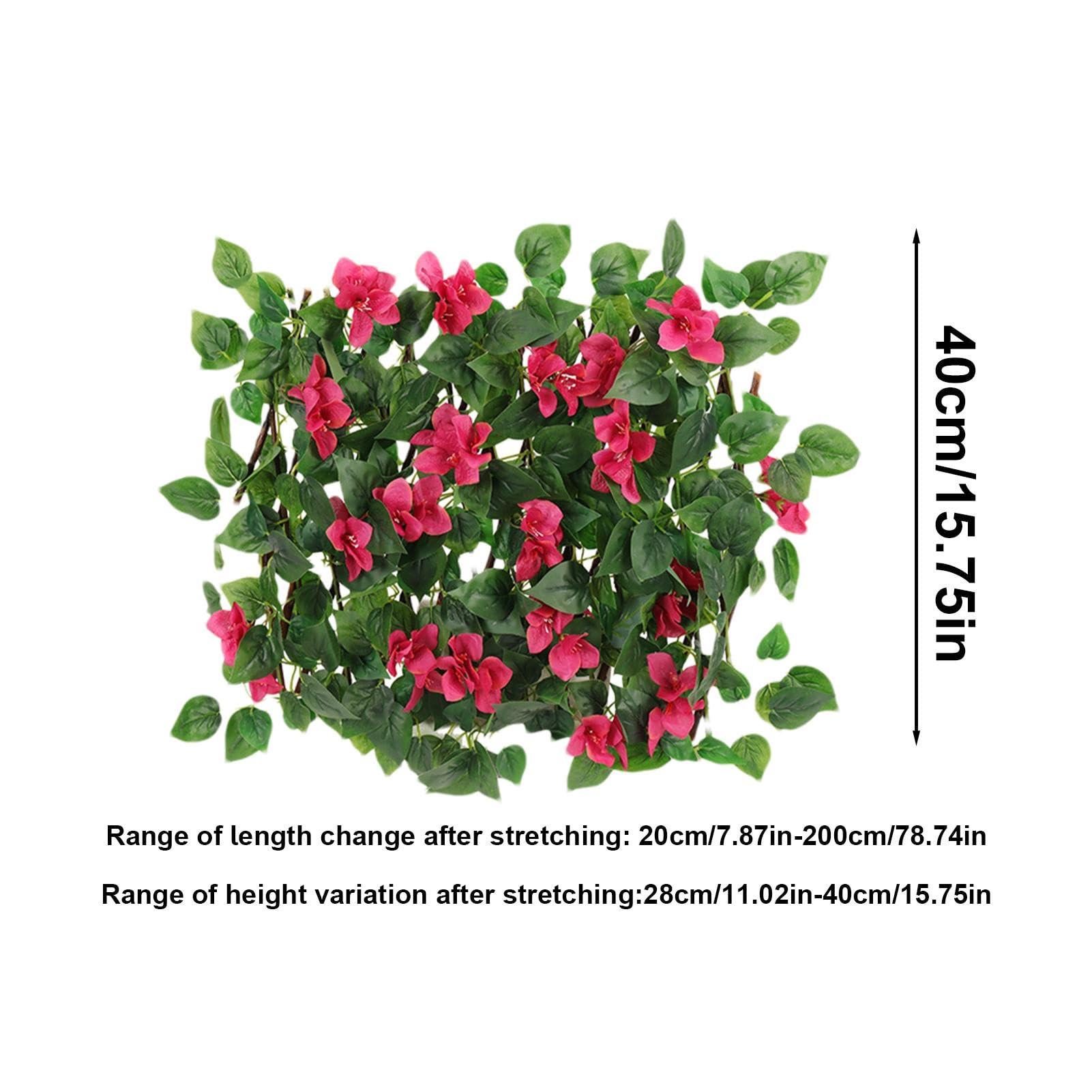 Generisch Zaun aus knstlichen Blttern, Knstlicher Efeu Sichtschutz,  Balkon Sichtschutz Knstlicher Heckenzaun, Sichtschutzzaun aus Knstlichen  Blttern fr Auendekoration : Amazon.de: Garten