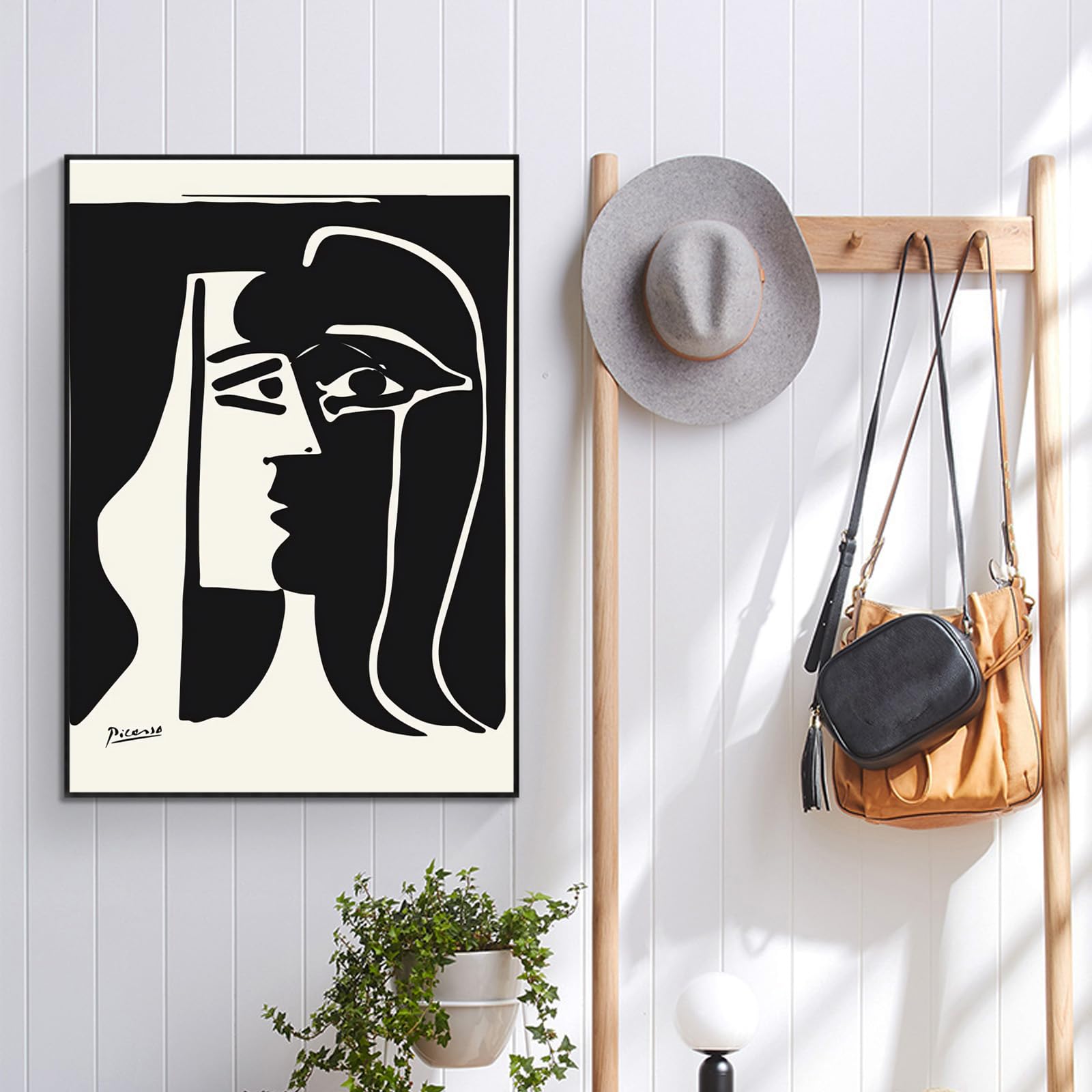 Amazon.com: Yomcut Pablo Picasso Canvas Wall Art - The Kiss