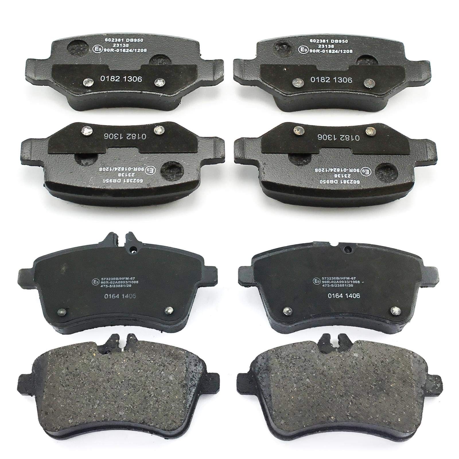 Pastillas de freno delanteras traseras NB PARTS Germany 10069933