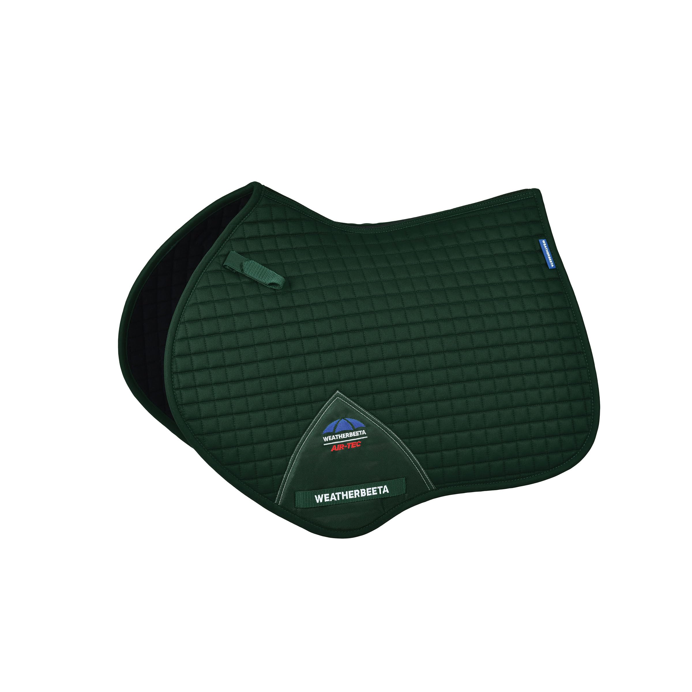 WeatherBeeta Prime Air-Tec Jump Shaped Saddle Pad, Forest Green, Small
