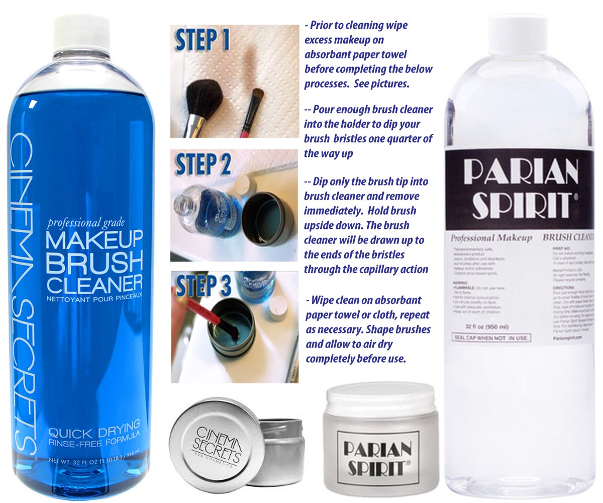 CINEMA SECRETS Professional Makeup Brush Cleaners And