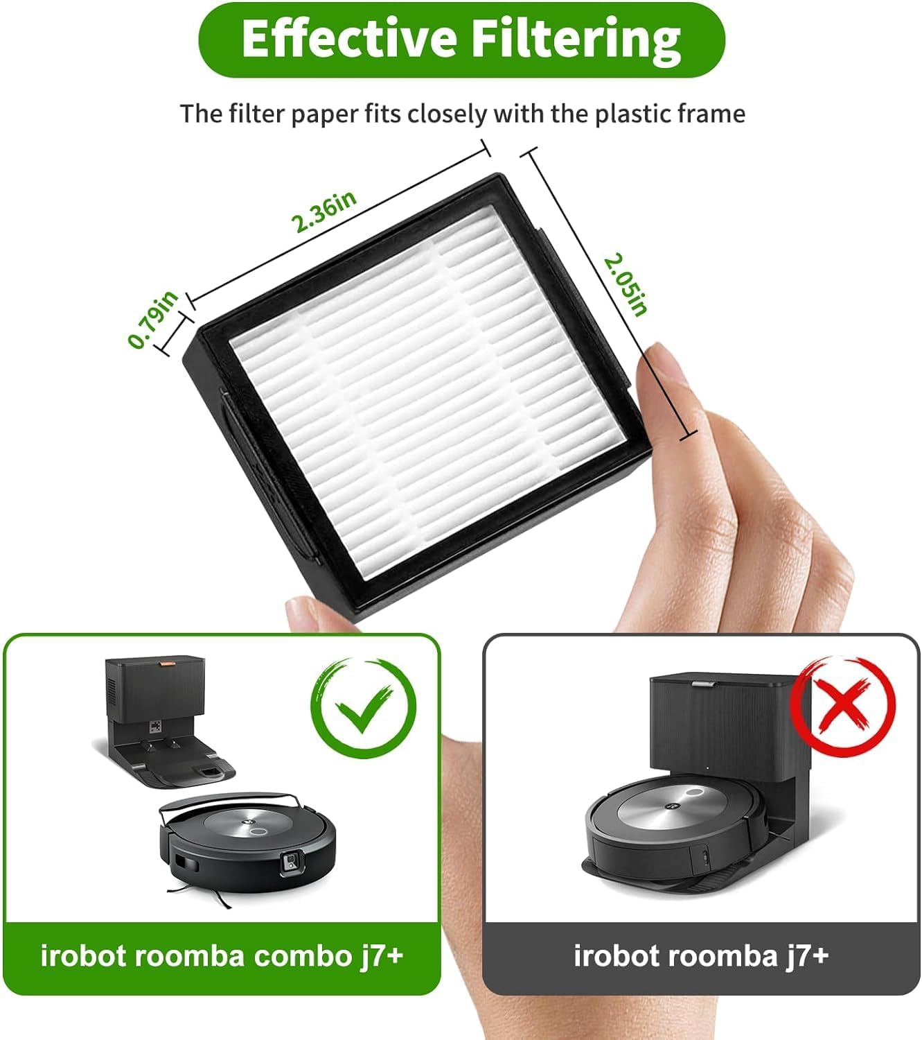 Amazon.co.jp: Aceesories 交換用部品 iRobot ルンバコンボ j7 j7+ j9+