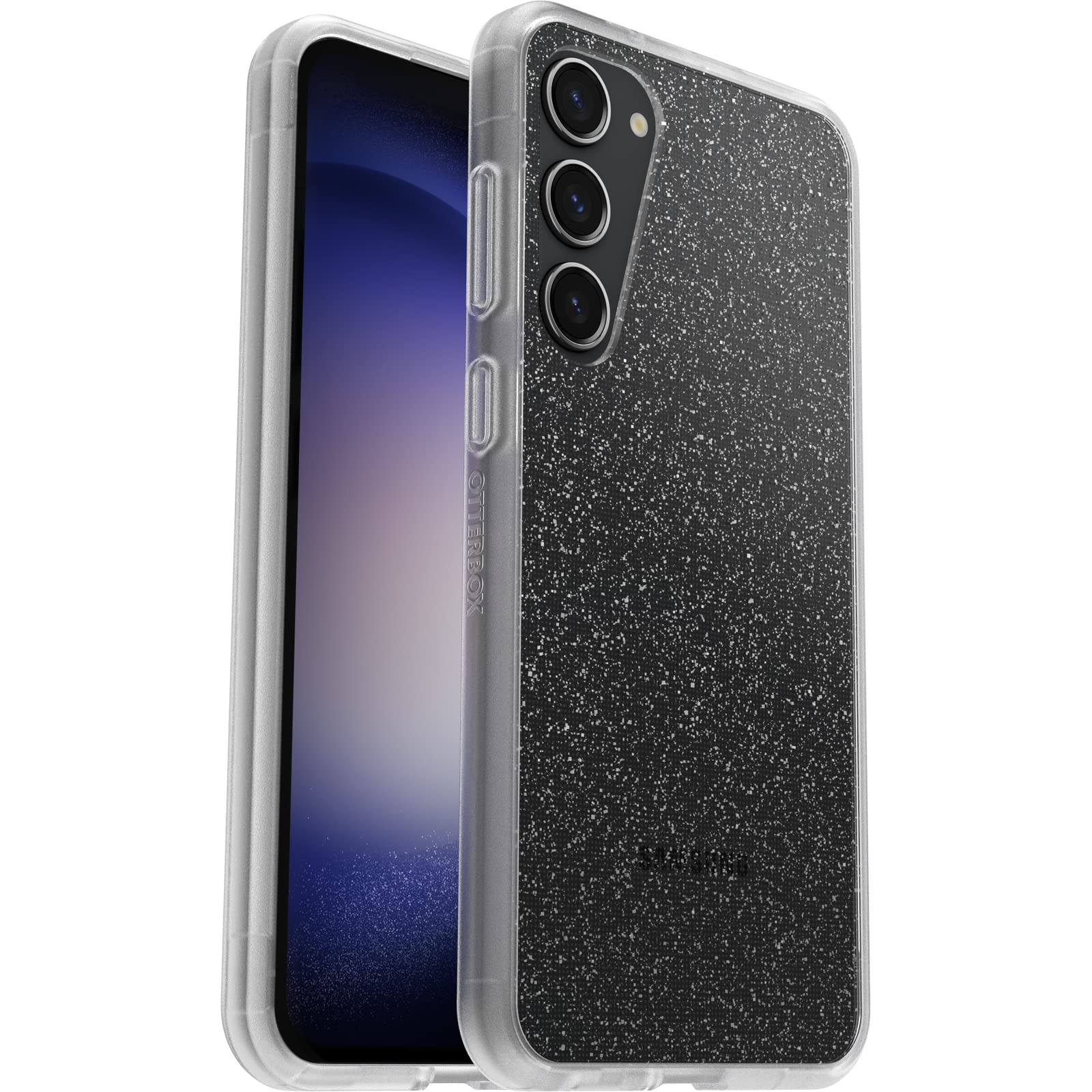 OtterBox Cover per Samsung Galaxy S23 Sleek, resistente a shock e cadute, cover ultrasottile, testata a norme anti caduta MIL-STD 810G, Protezione Antimicrobica, Stardust, Senza Retail Package