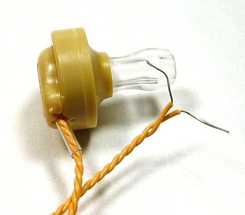 Philmore Auricular de radio de cristal a cable desnudo pelado y estañado, cable de 7 pies, alta impedancia 748