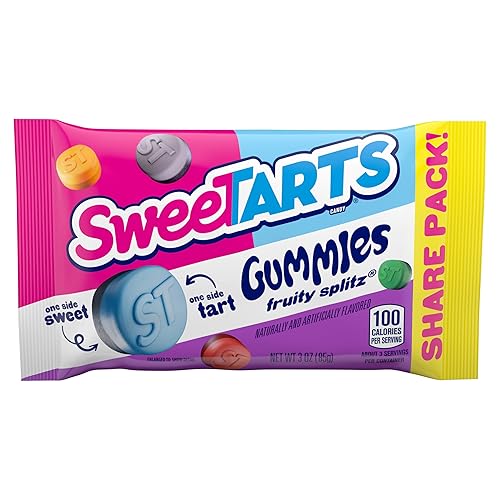 Miniatura 4 de SweeTARTS Gummy Fruity Splitz Candy, 3 onzas (paquete de 12)