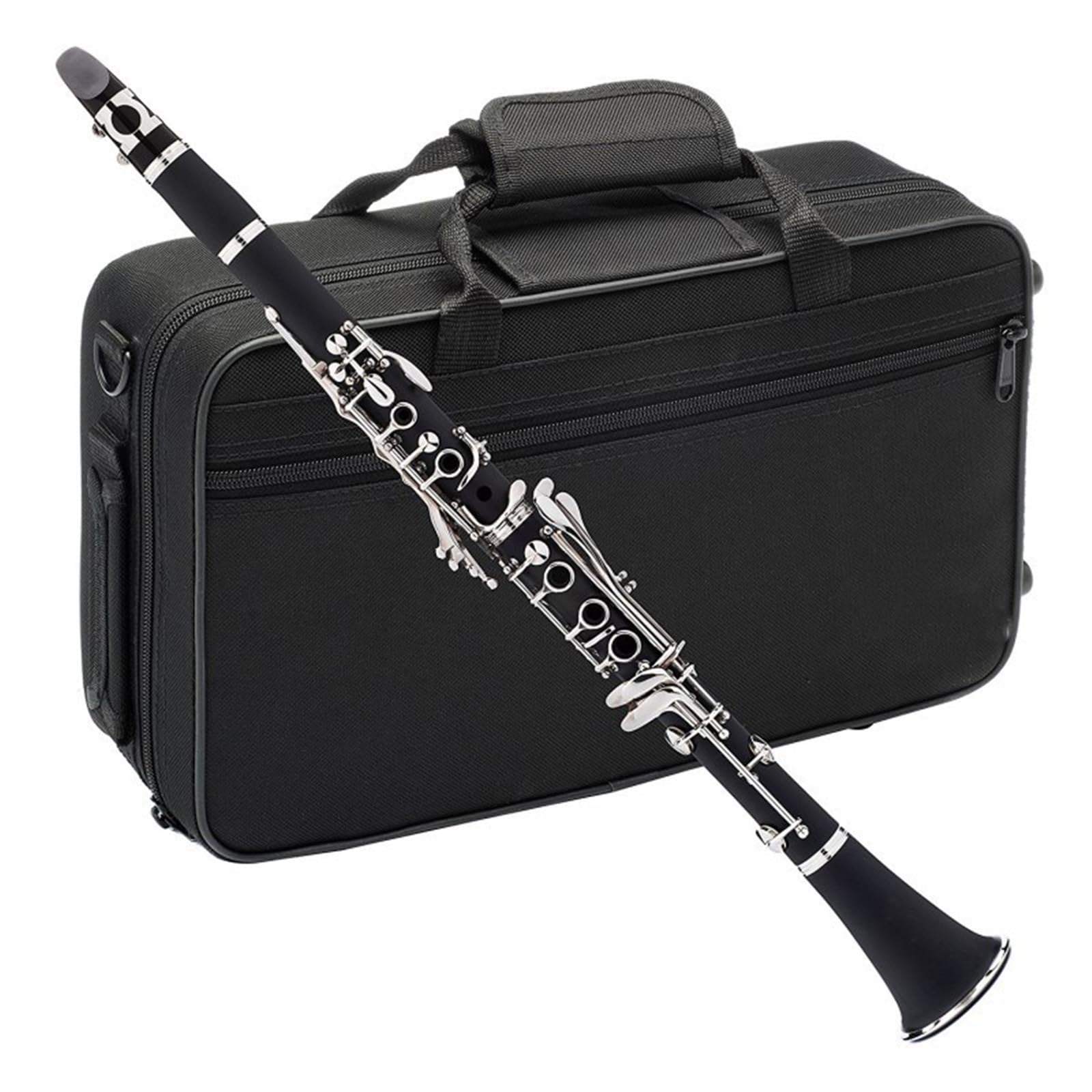 Professional clarinet B Flat 17 Key Clarinet Black Wind Instrument Bakelite Clarinet With Box