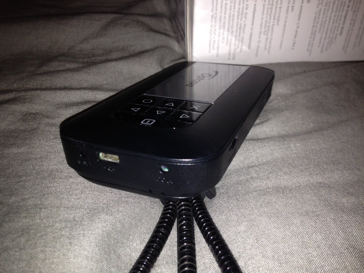 Optoma PICO PK120 Videoproiettore, Nero