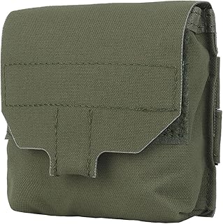Tactical Mini Molle Utility Pouch Essential Medical IFAK Pouch General Purpose Micro GP Pouch Flashlight Earplug Holder EDC Gear - SABADO