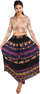 Women's Long Skirt in Indian Style for Party, Casual Wear