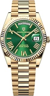 PD1783 DD40 Herren Uhr, NH36A Japanisches Automatikwerk, Day/Date, 100m Wasserdichtheit, Edelstahlarmband, Saphirglas, Luxus Herren Automatikuhr