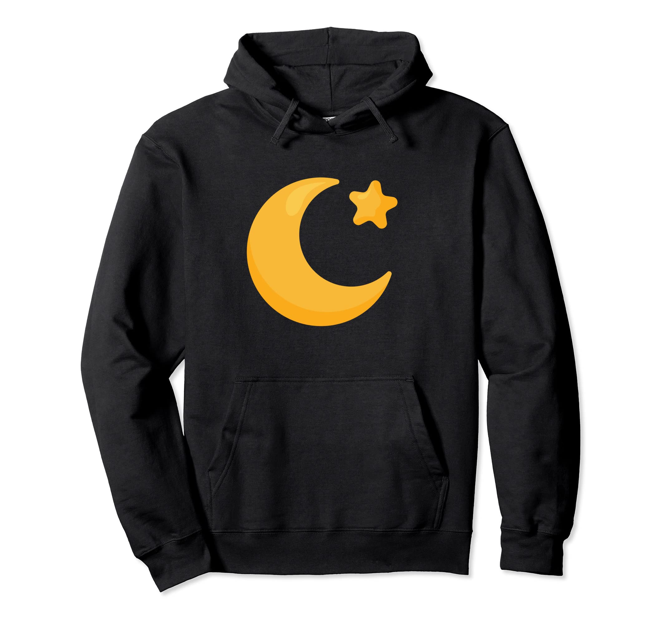Amazon.com: Moon and Star Design - Star and Moon Pullover Hoodie 