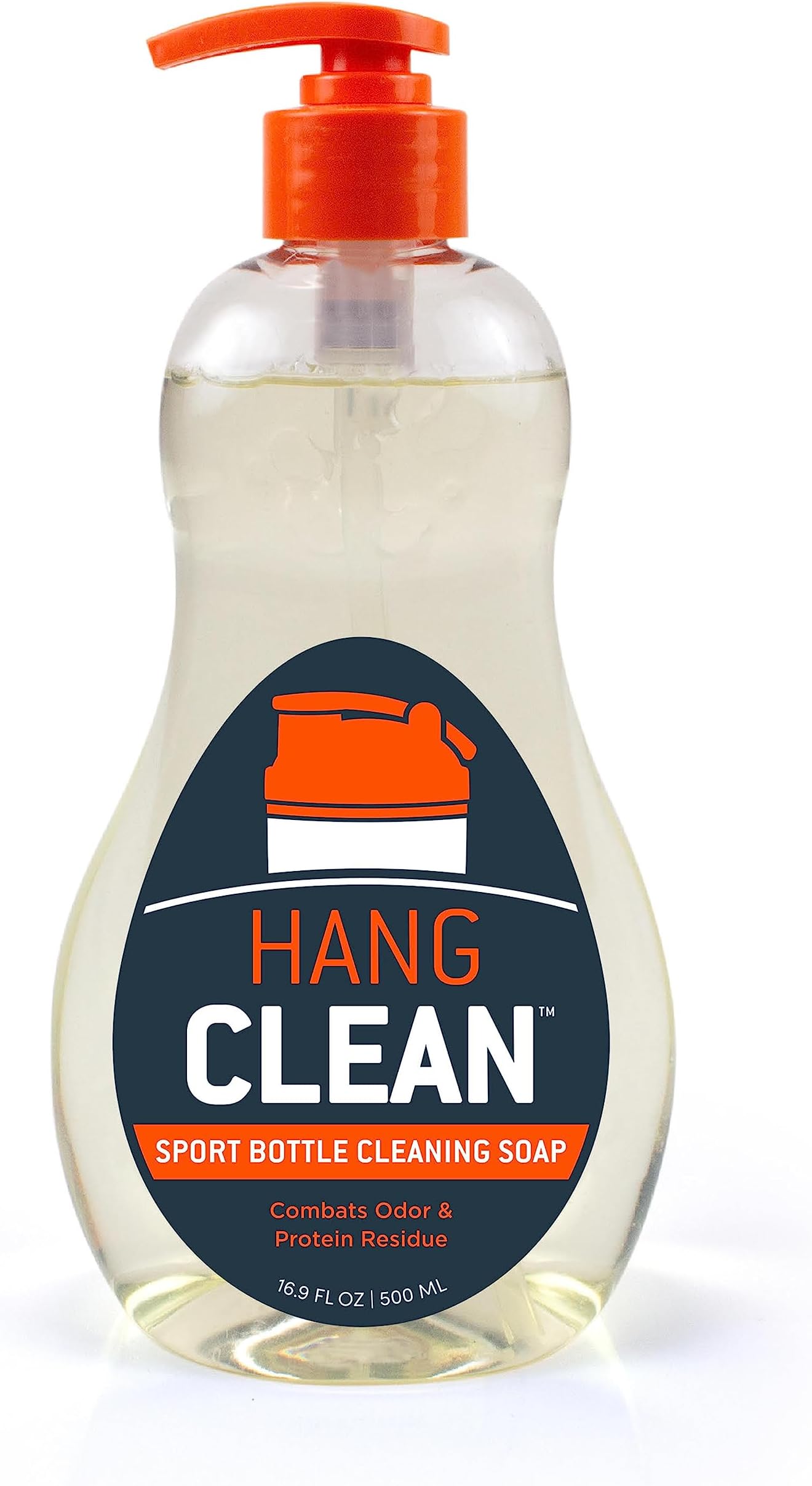 Sport Bottle Dish Soap, Fragrance Free, Plant Powered, Hypoallergenic, 16.9 fl oz, 1 Count