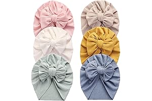 Bohemian Baby Girl Headwraps: Soft and Stylish Headbands for Newborns