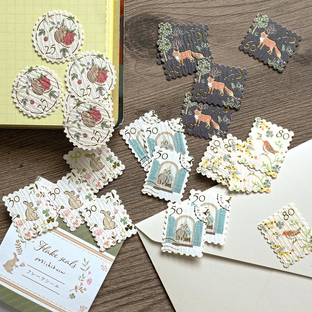 エヌビー社 みちくさ michikusaシリーズ 和紙 メモ 全4冊セット 