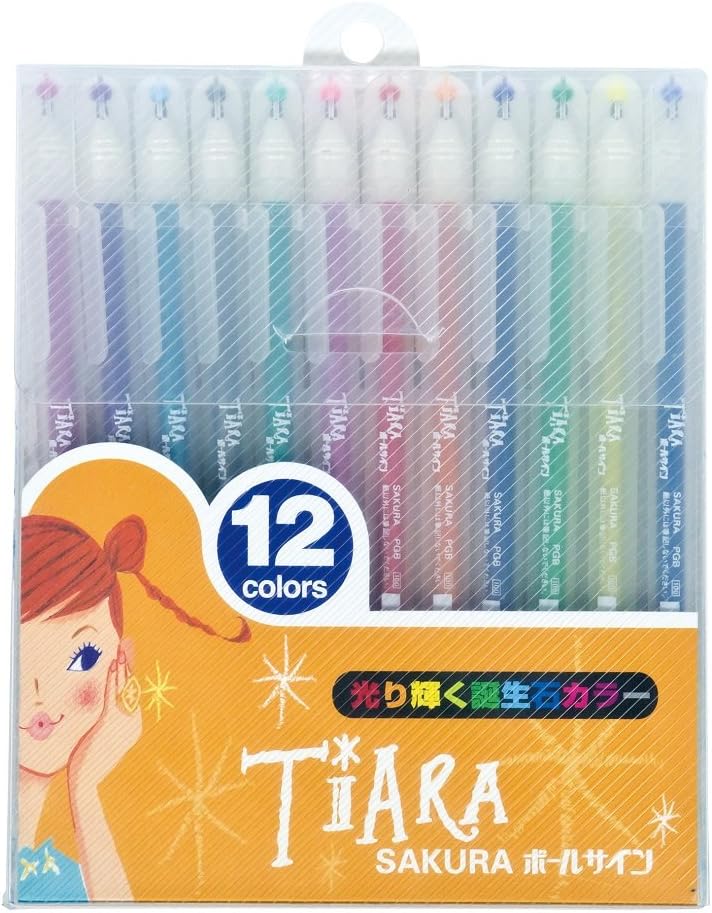 Ballsign Tiara, Birthstone Color 12 color set (PGB12TN)