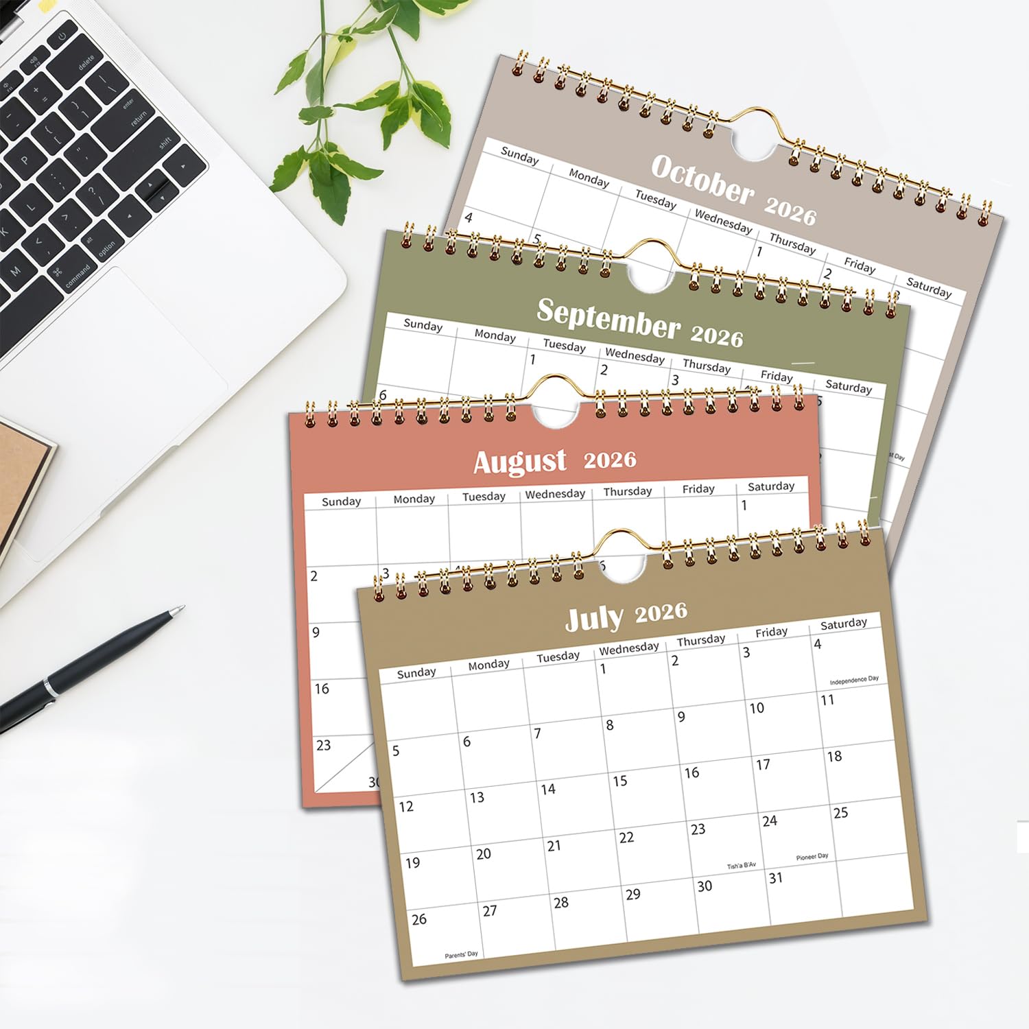 Amazon.com: Small Calendar 2026-2027, 18 Month Mini Calendar Run