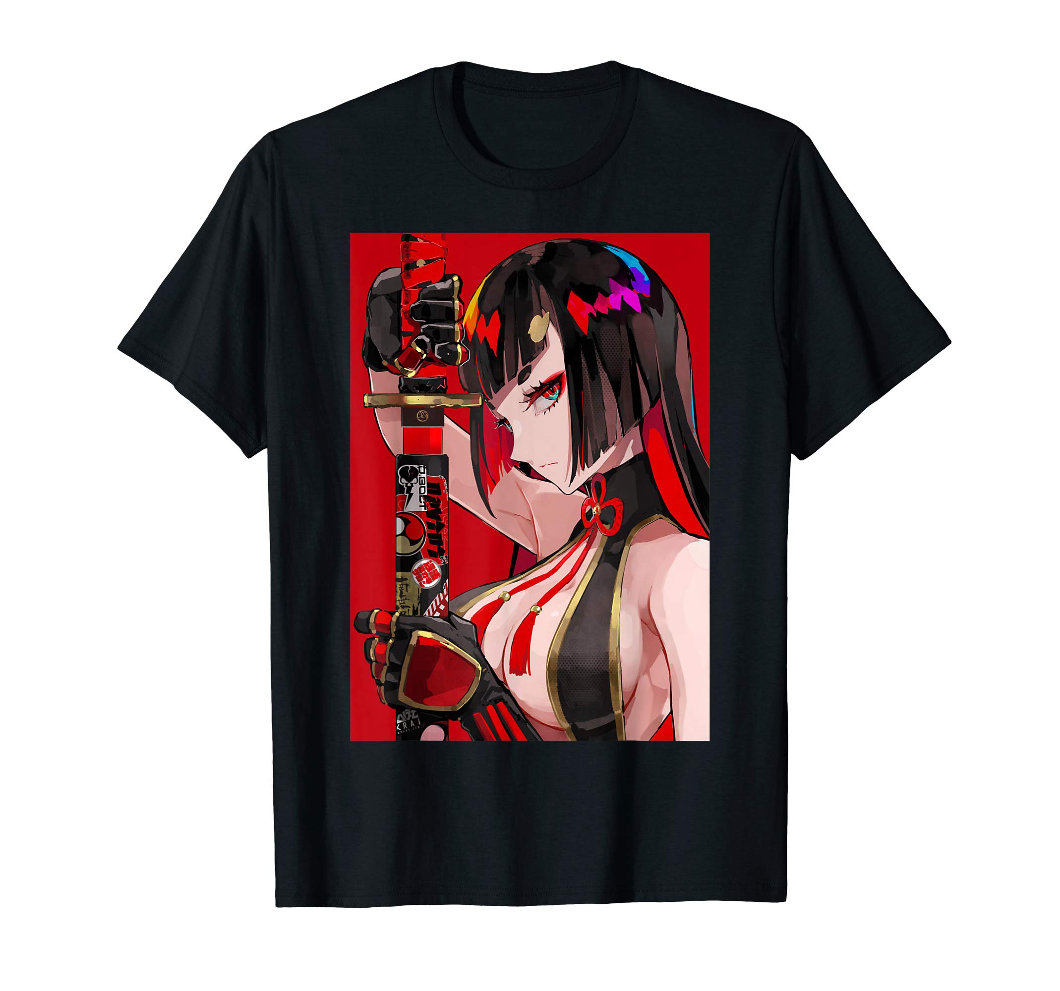 Anime Girl Waifu Japanese Aesthetic Otaku Gift T-Shirt