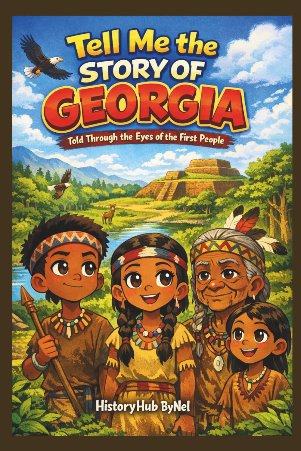 Tell Me the STORY OF GEORGIA: A Fun History Book for Curious Kids!: Told Through the Eyes of the First People (Collection of State Histories of the USA)